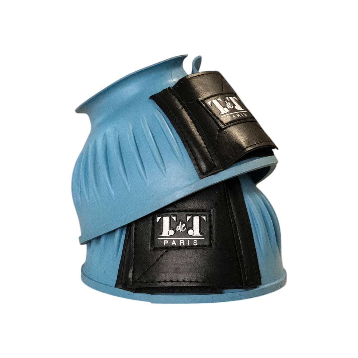 TdeT - Cloches caoutchouc velcro bleu ciel