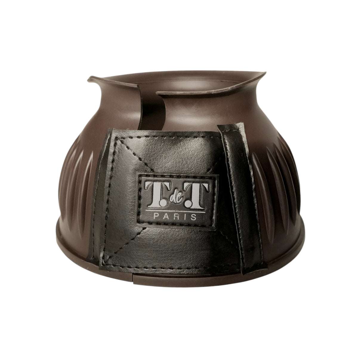 TdeT - Cloches caoutchouc velcro marron