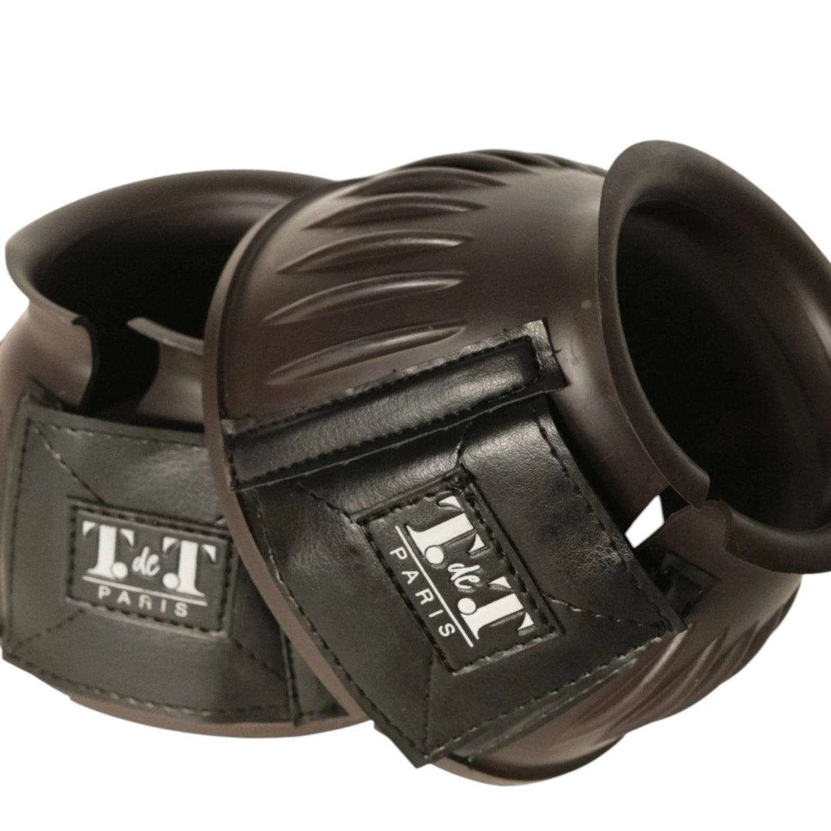 TdeT - Cloches caoutchouc velcro marron
