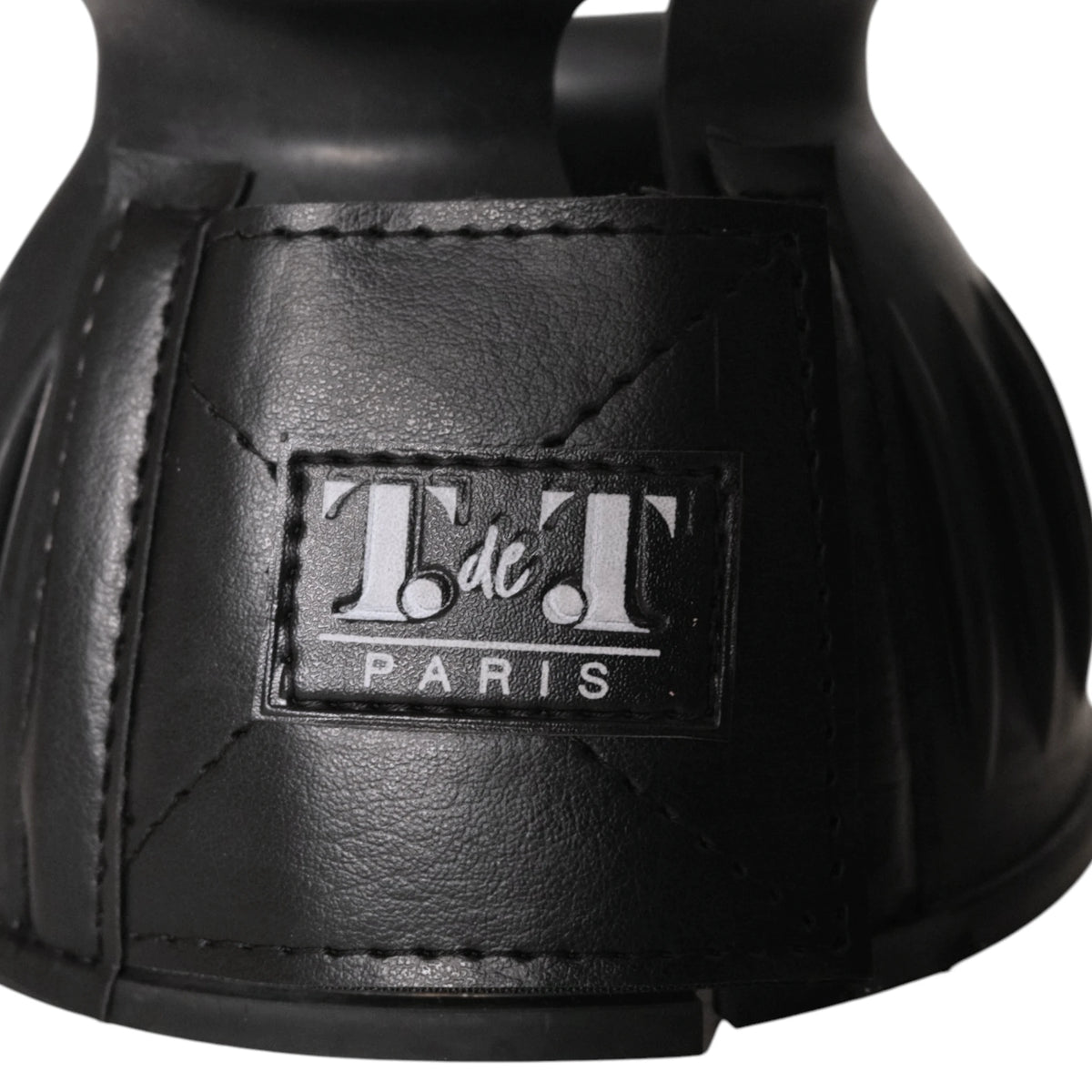 TdeT - Cloches caoutchouc velcro noir