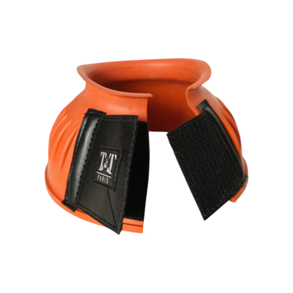 TdeT - Cloches caoutchouc velcro orange