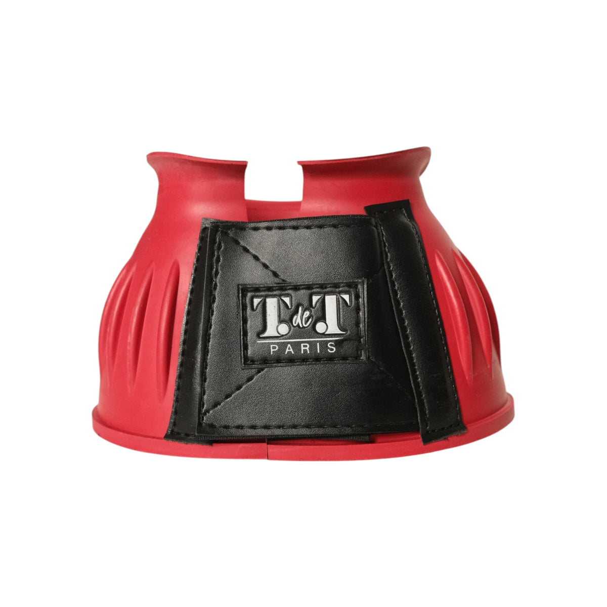 TdeT - cloches caoutchouc velcro rouge
