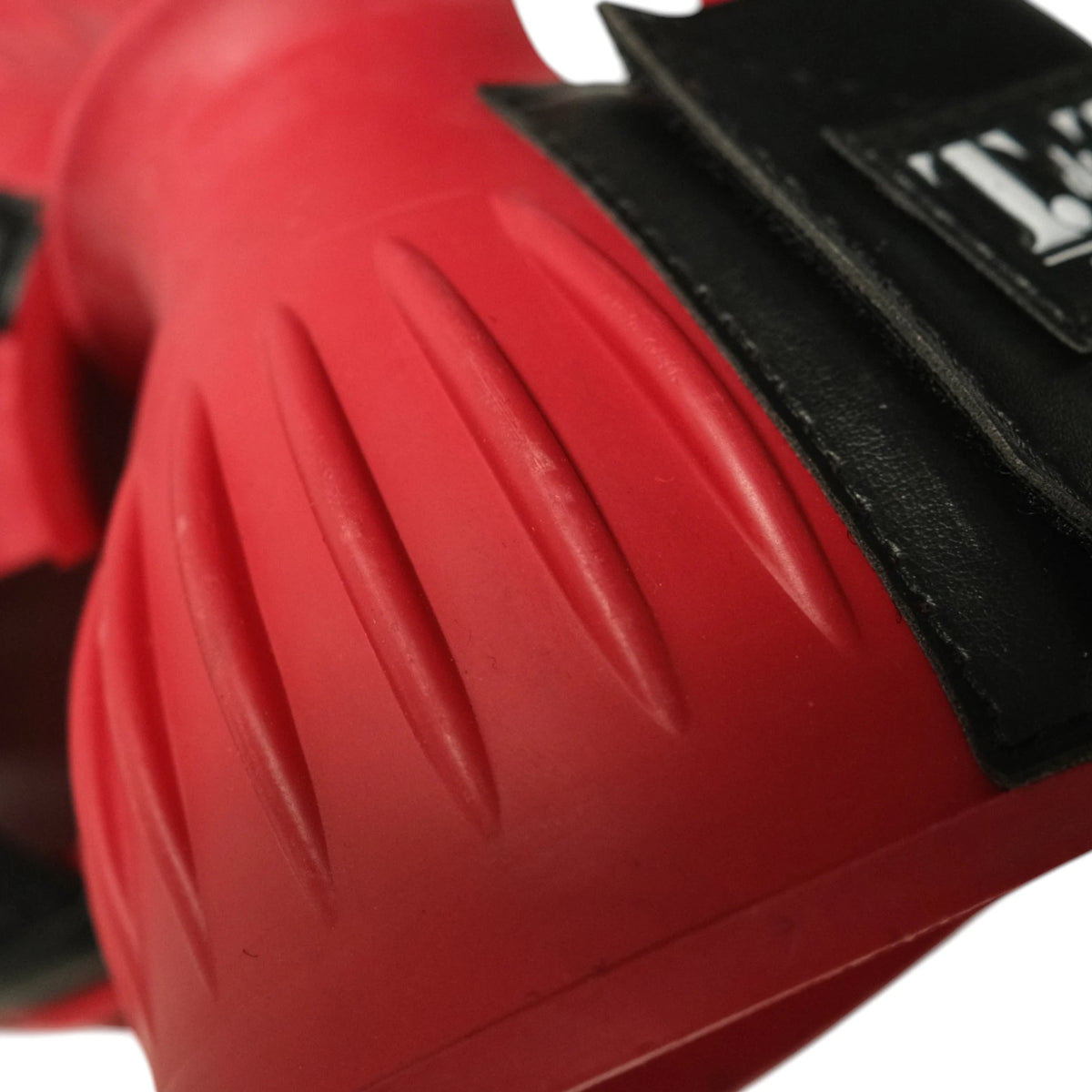 TdeT - cloches caoutchouc velcro rouge