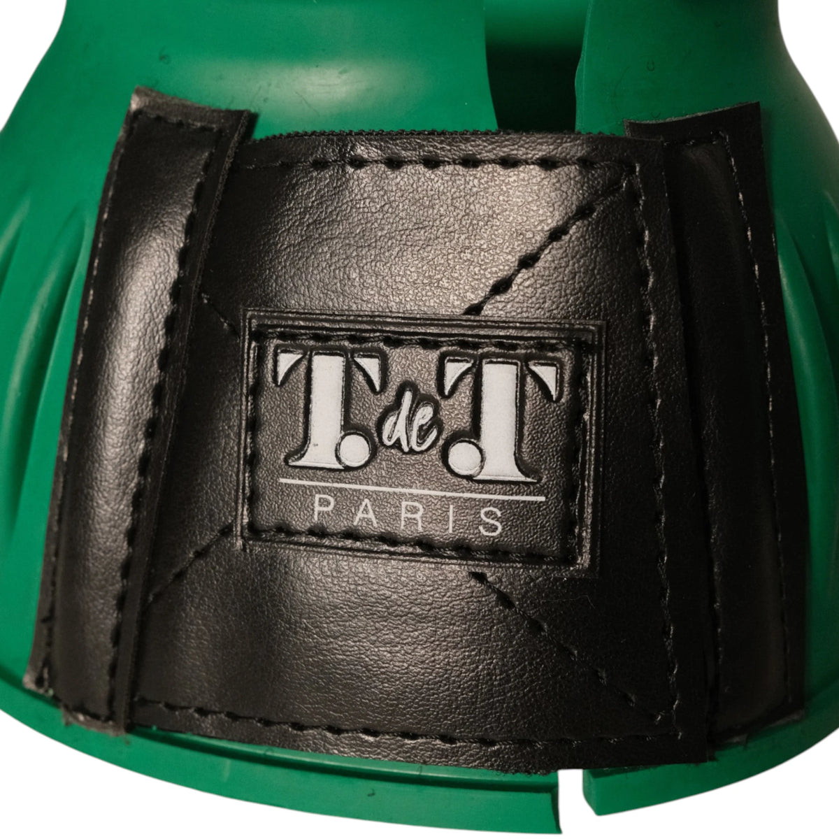 TdeT - cloches caoutchouc velcro vert