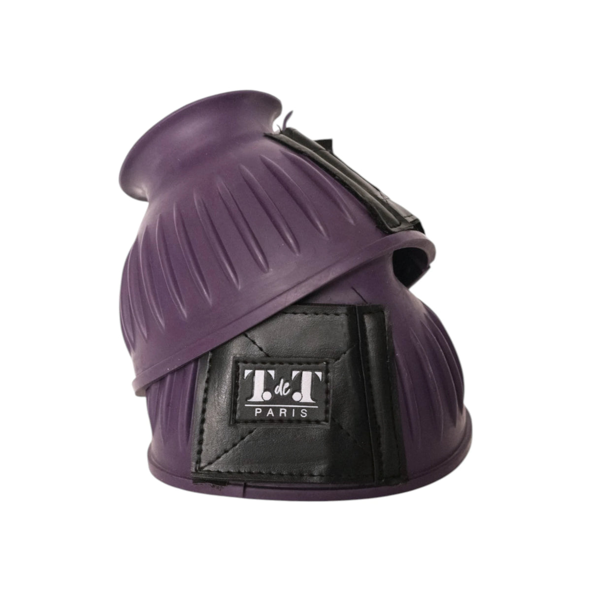 TdeT- Cloches caoutchouc velcros violet