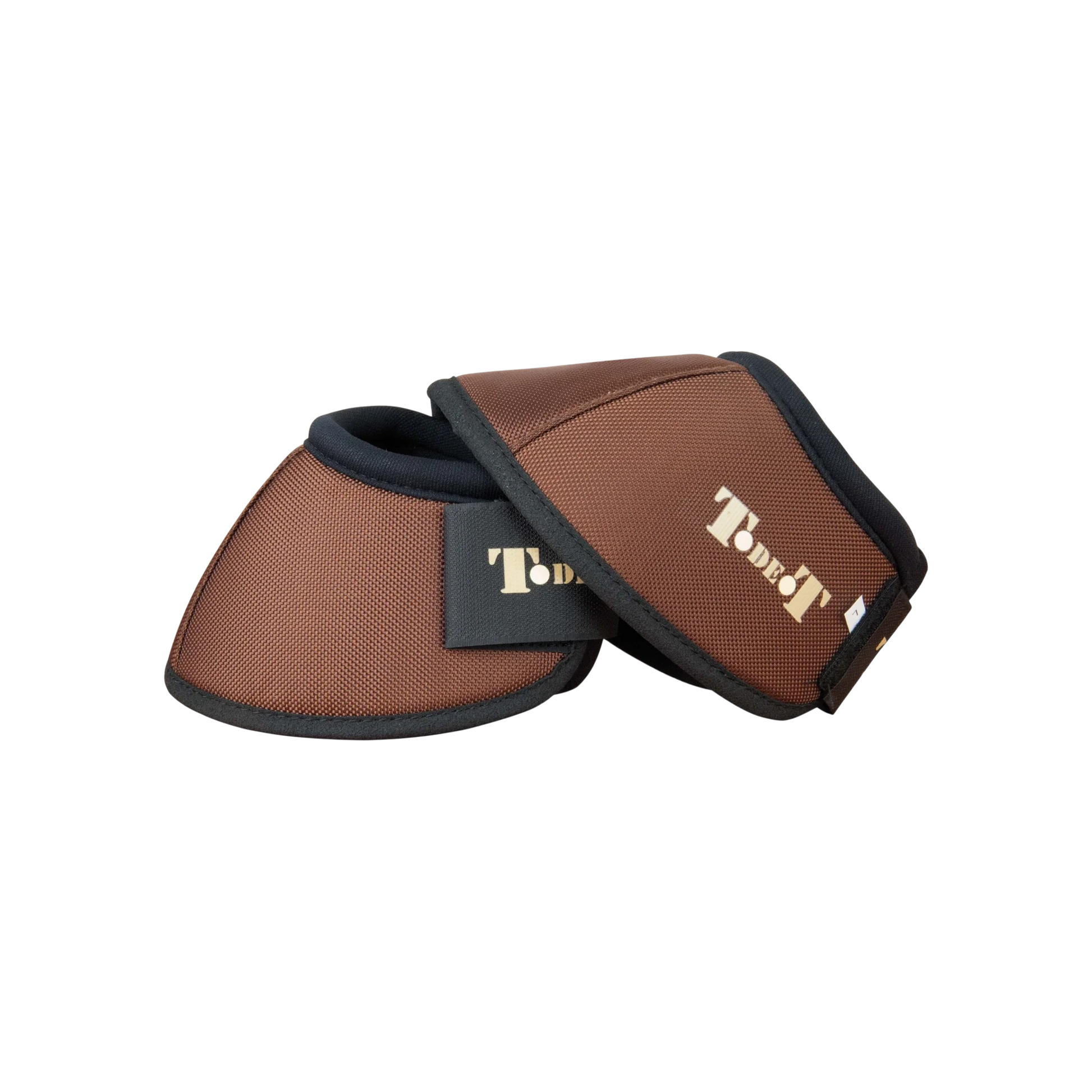 TdeT - Kevlar heel-protecting bell boots brown
