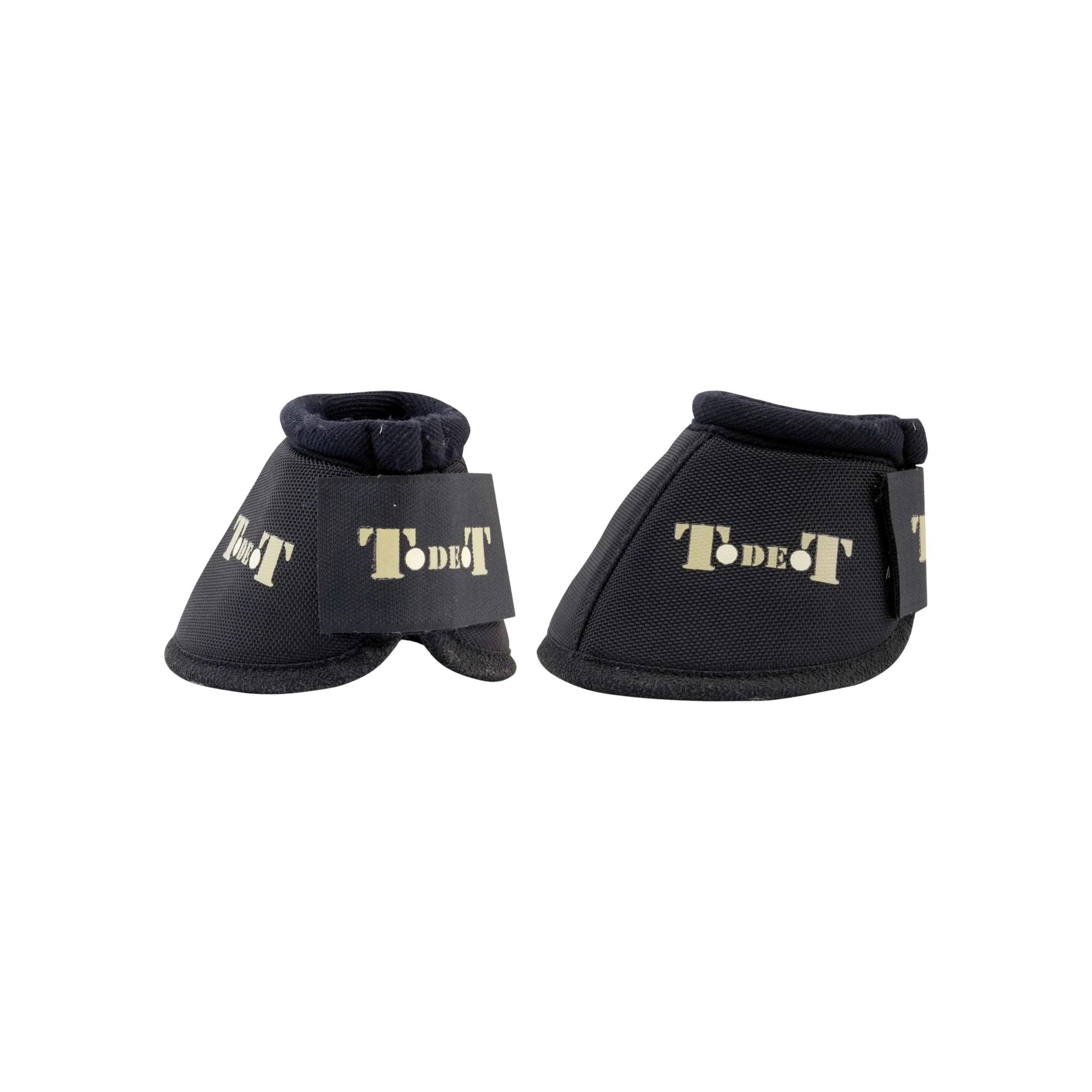 TdeT - Kevlar heel-protecting bell boots black