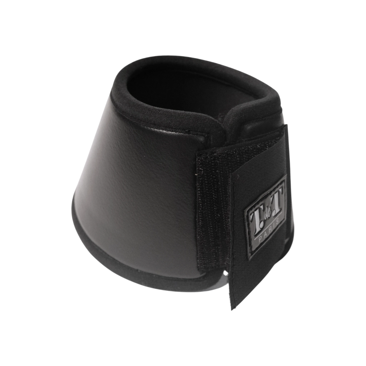 TdeT - Cloches néoprène cuir synthétique velcro noir