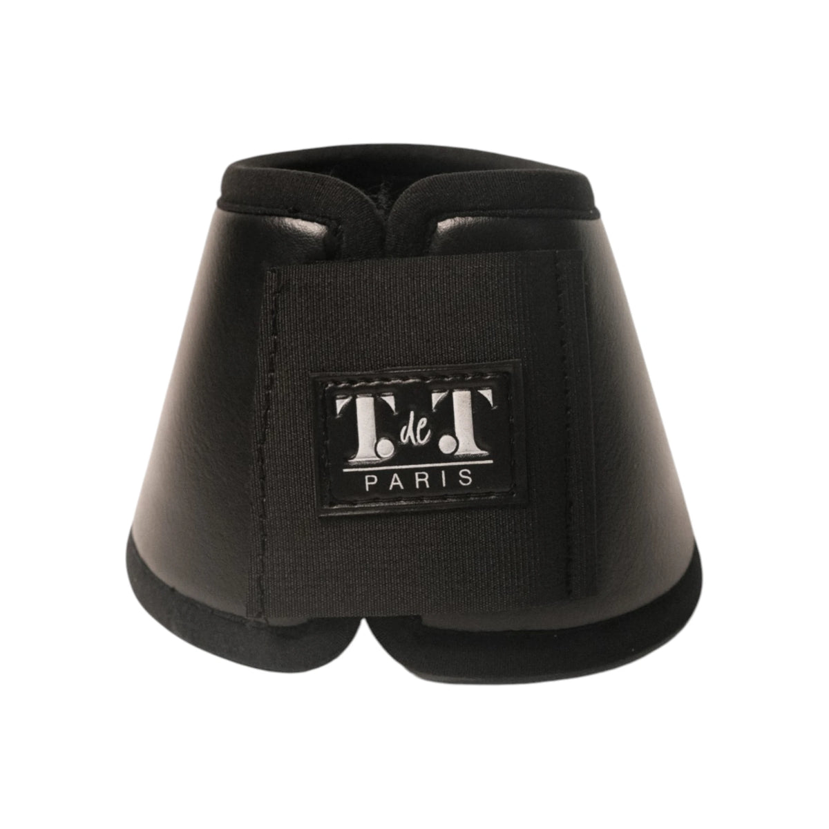TdeT - Cloches néoprène cuir synthétique velcro noir