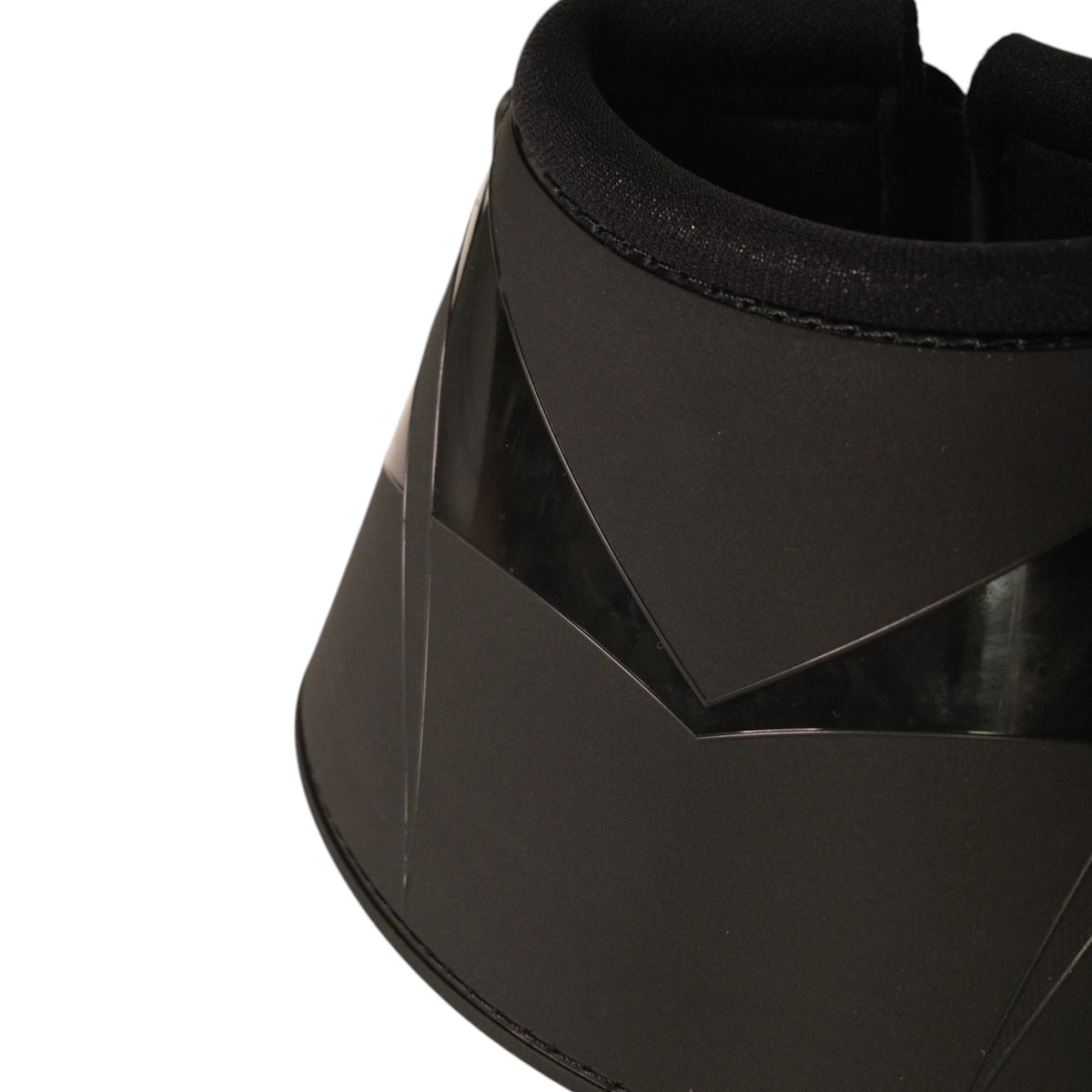 TdeT - Cloches velcro coque PVC noir