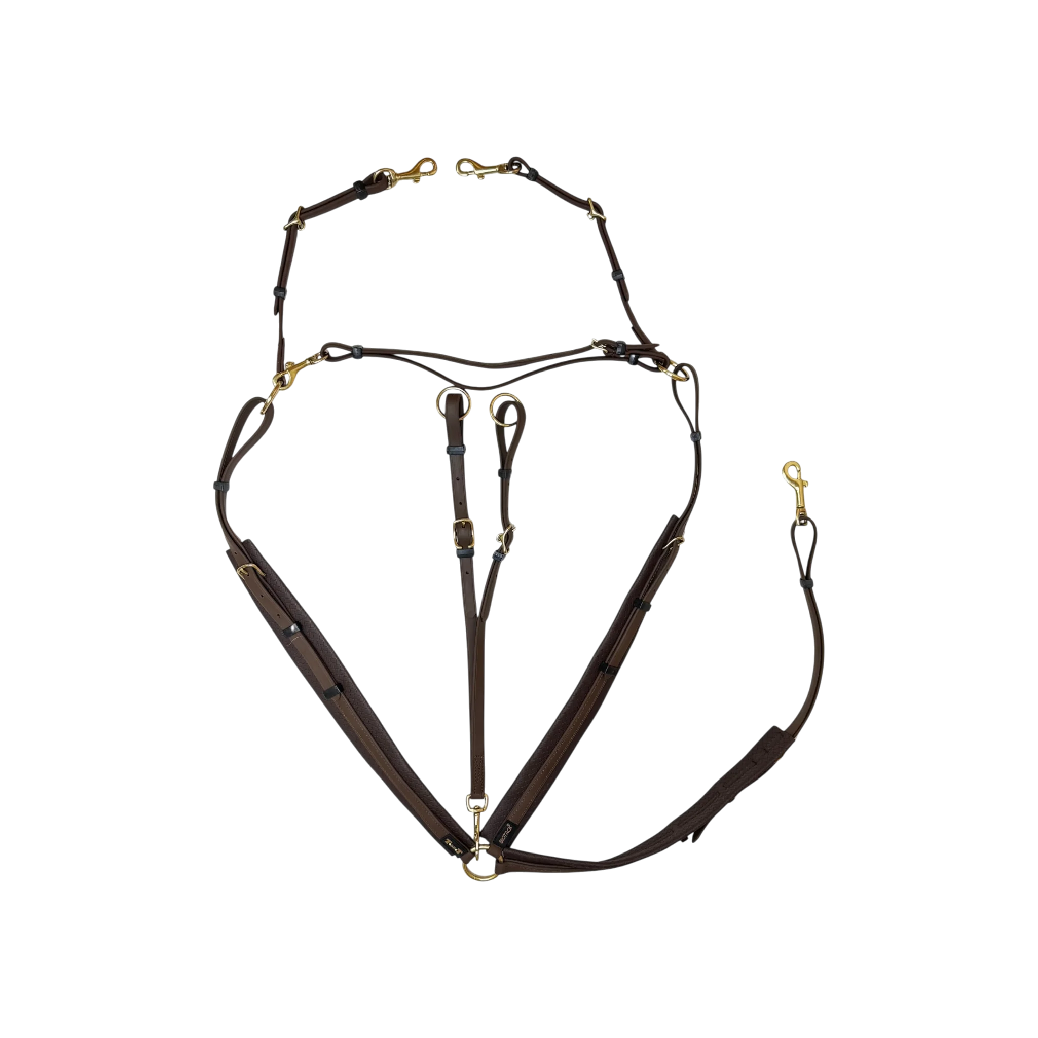 TdeT - Collier de chasse Biotack® marron foncé