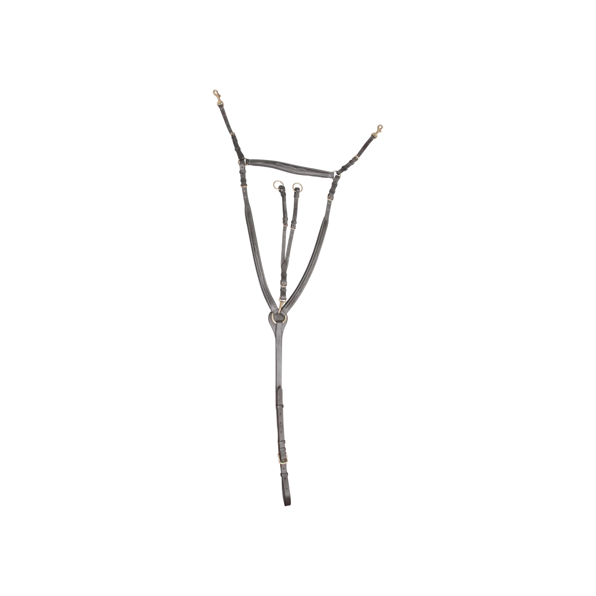 TdeT - Collier de chasse à pont havane foncé