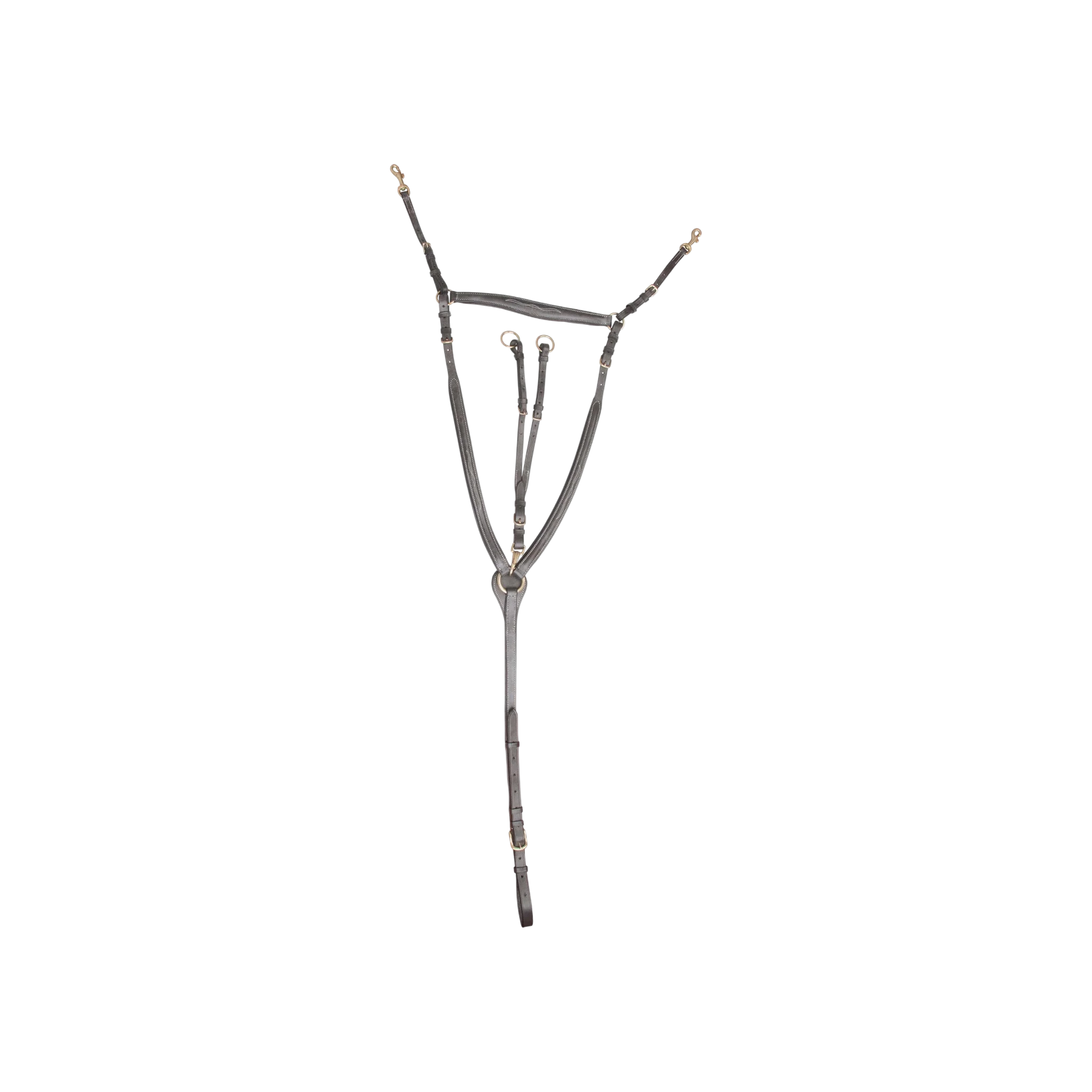 TdeT - Collier de chasse à pont havane foncé