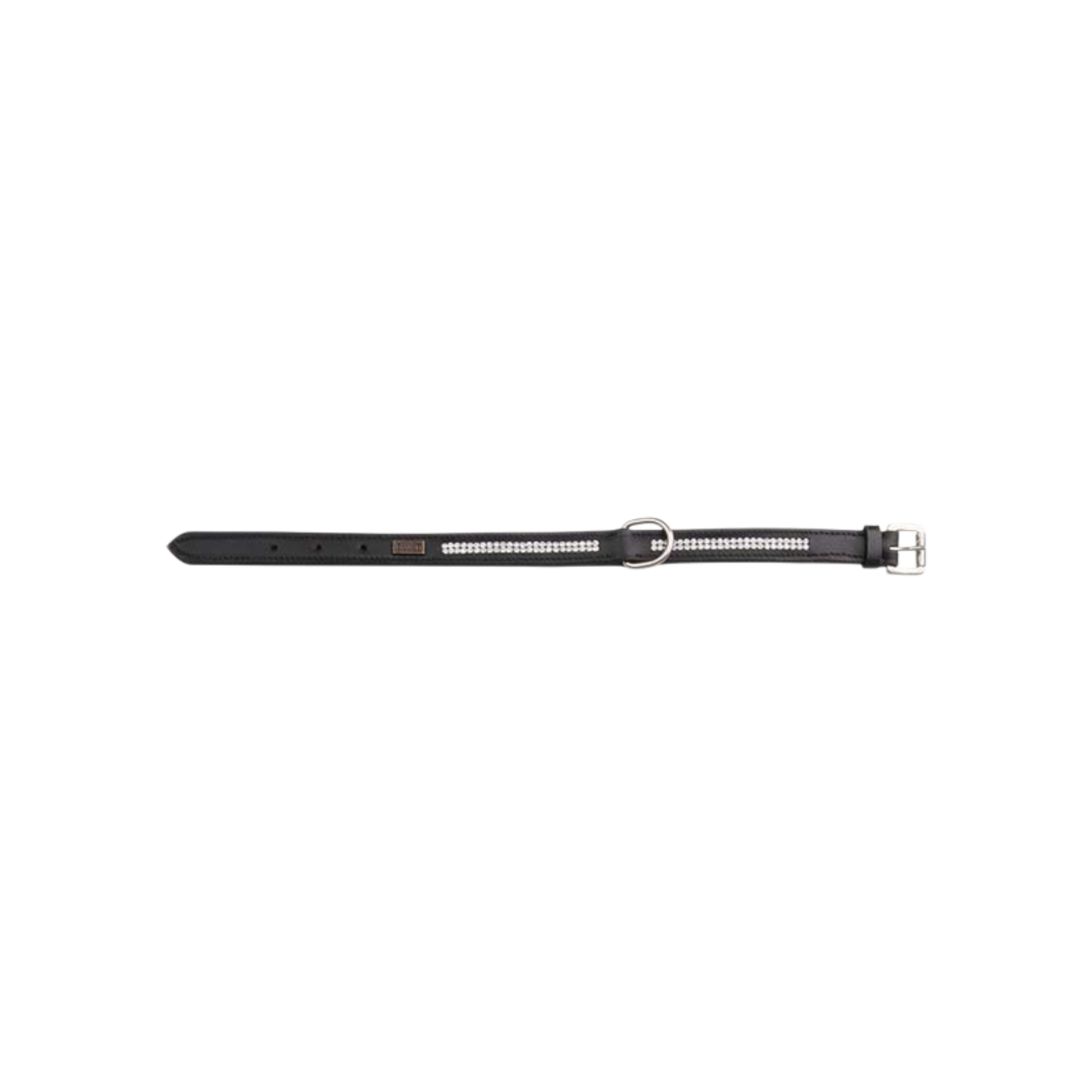 TdeT - Collier pour chien Strass noir