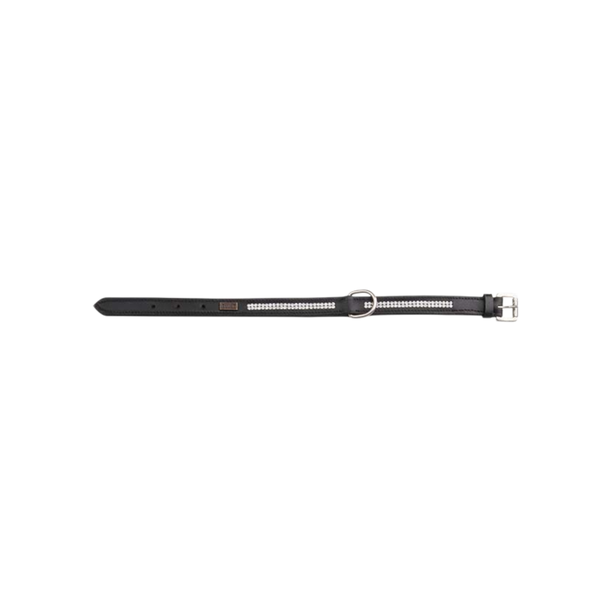 TdeT - Collier pour chien Strass noir