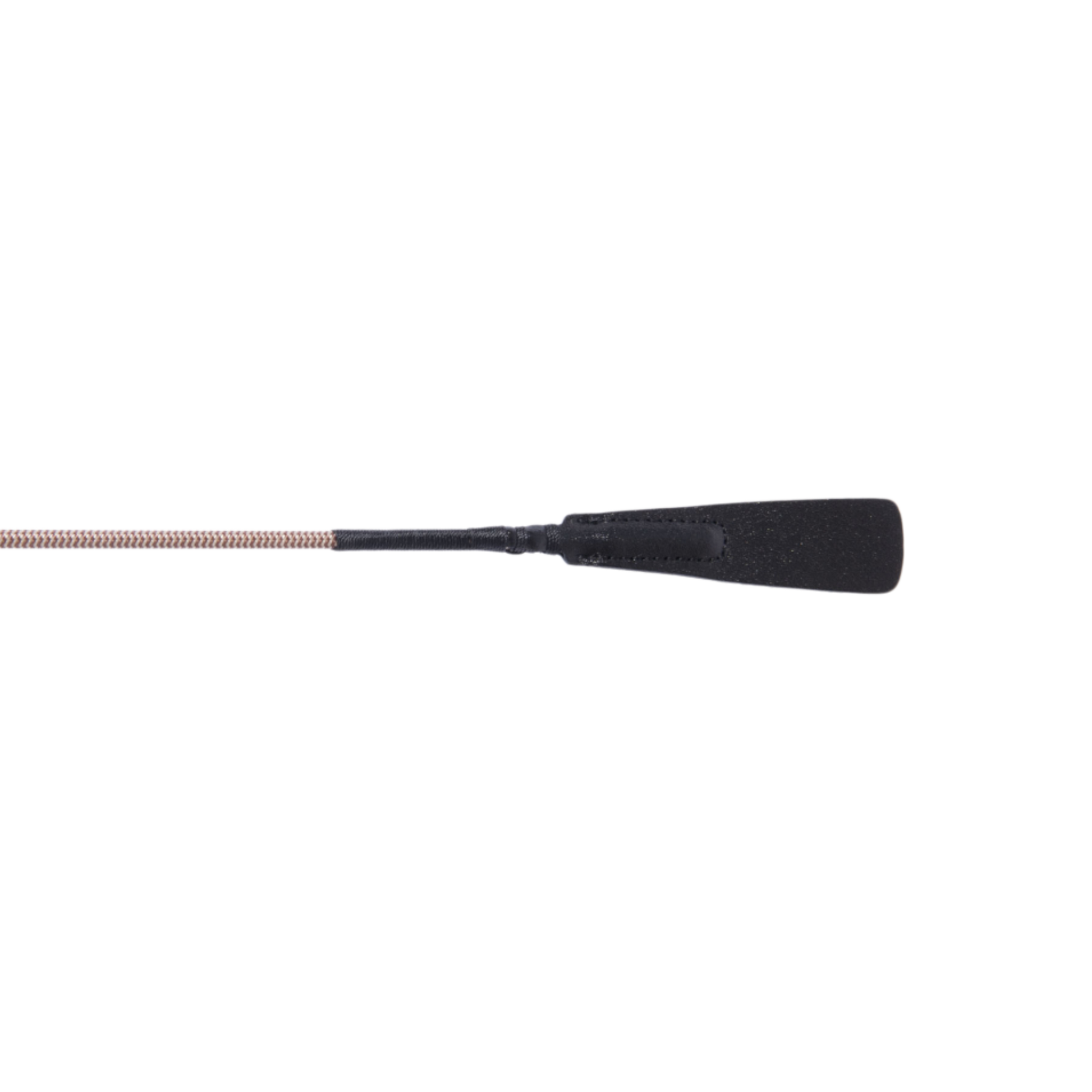 TdeT - Dressage whip paddle leather brown/beige