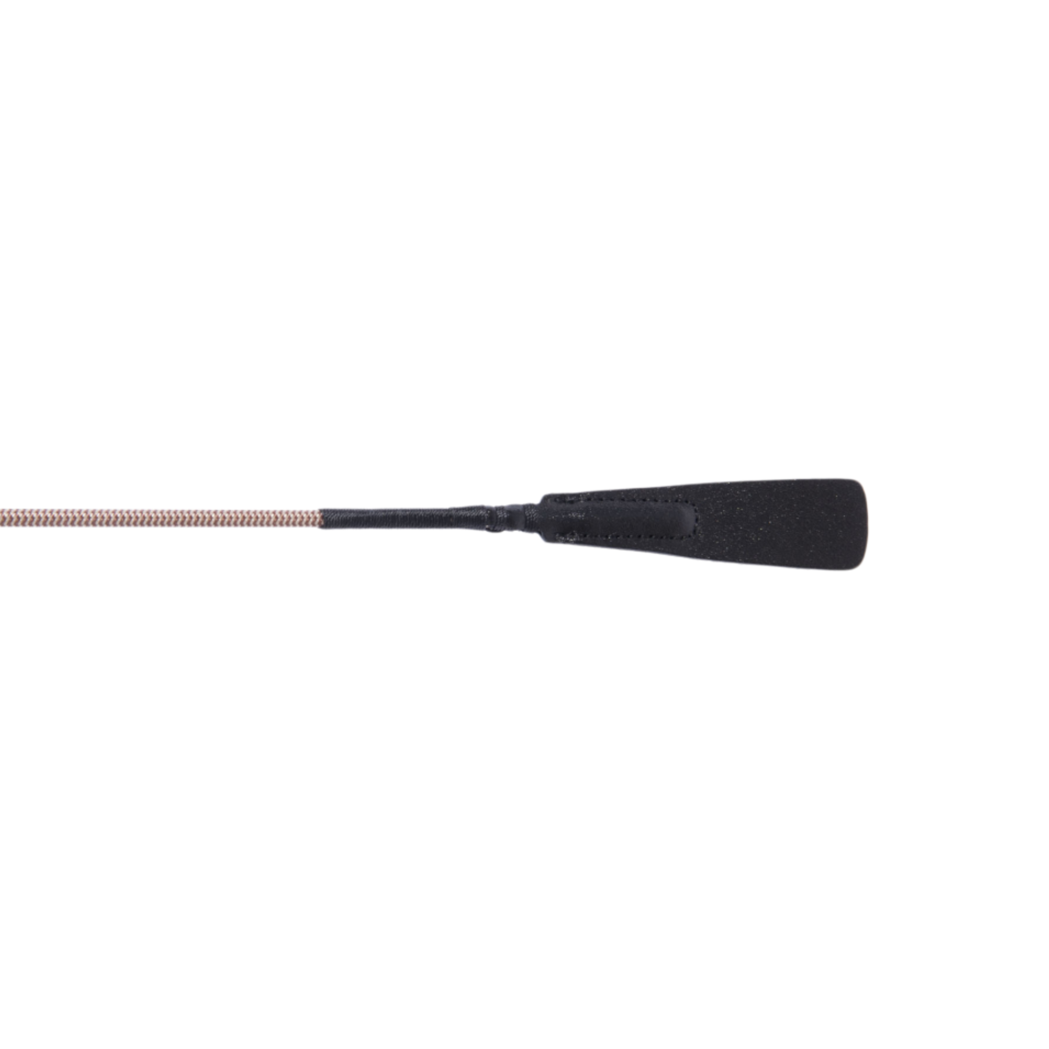 TdeT - Dressage whip paddle leather brown/beige