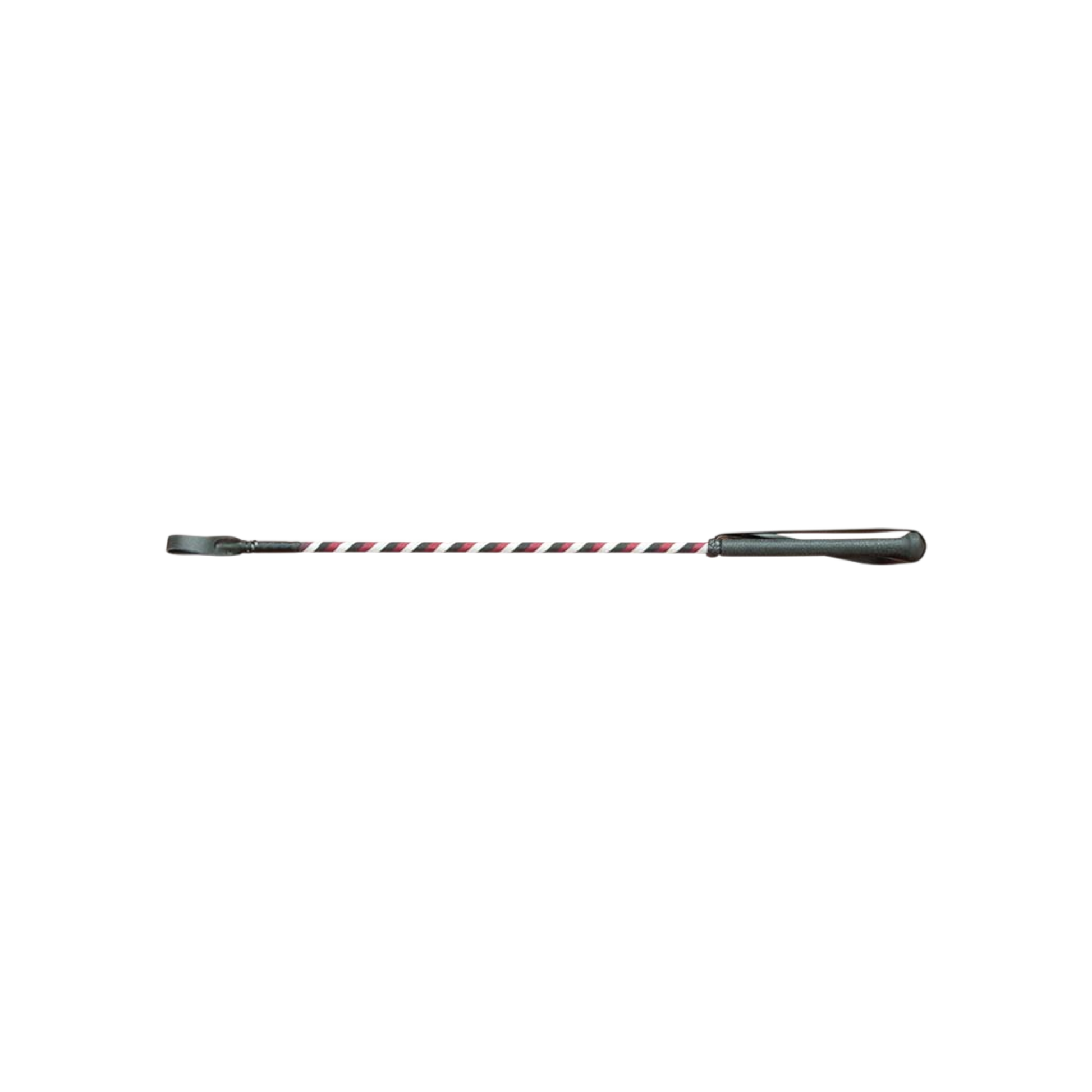 TdeT - Ribbon whip silver/burgundy/black