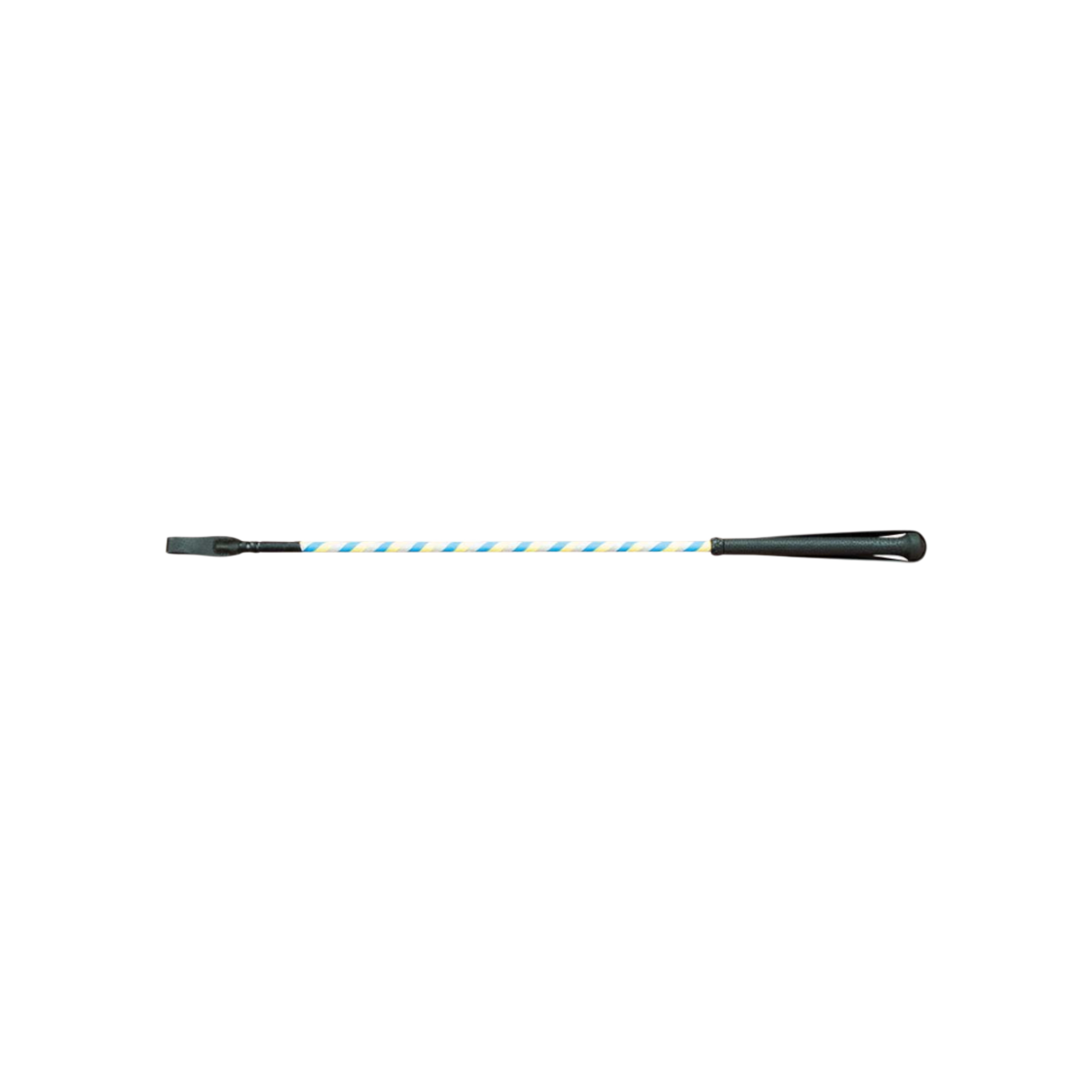 TdeT - Ribbon whip silver/yellow/blue