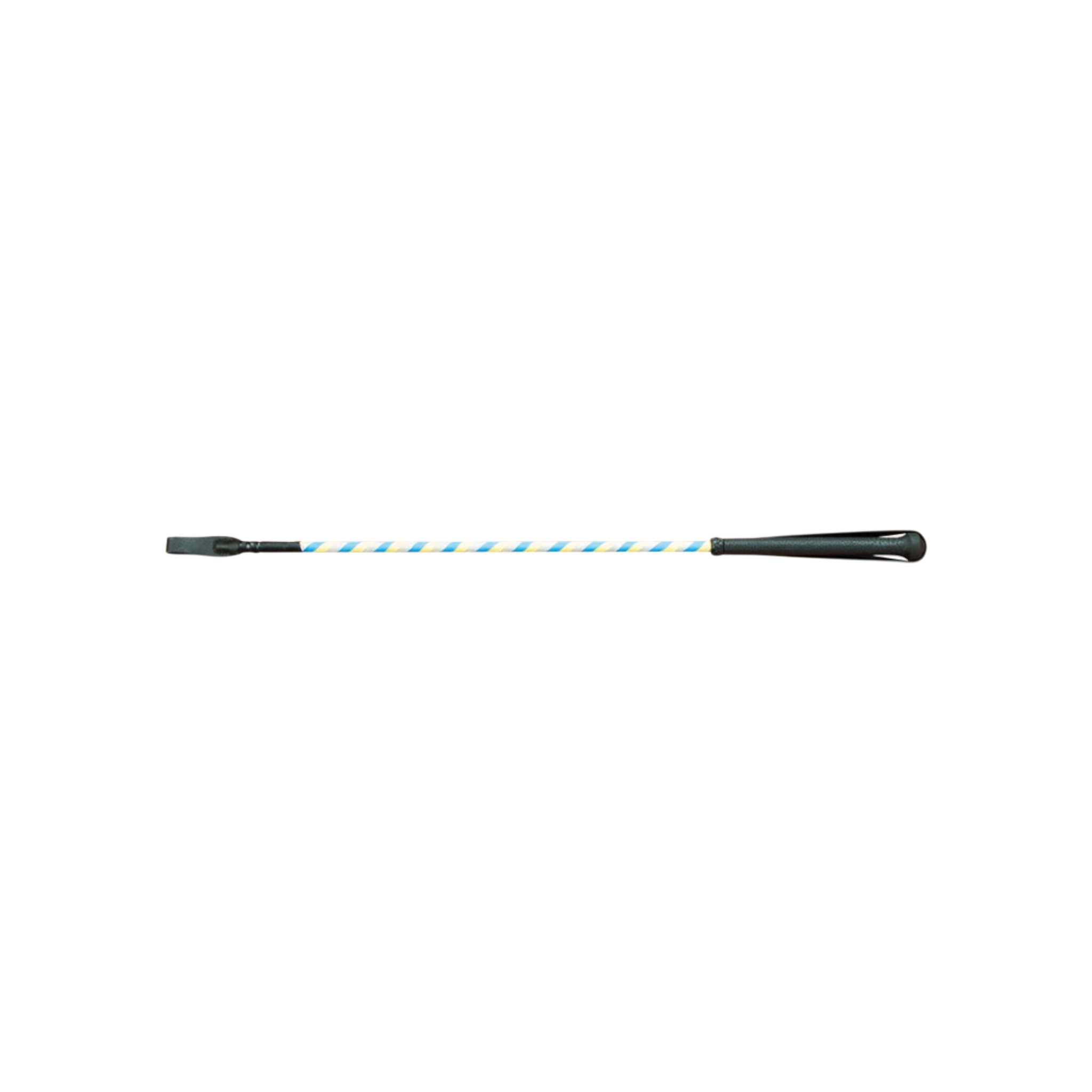 TdeT - Ribbon whip silver/yellow/blue