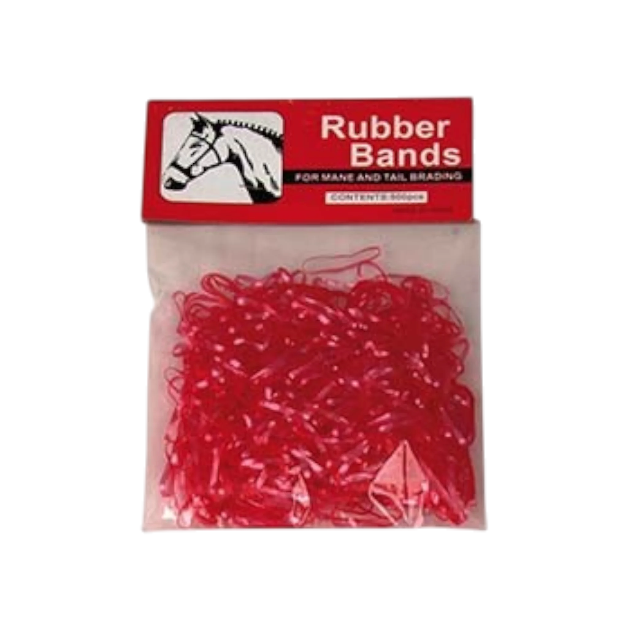 TdeT - Silicone mane bands pink