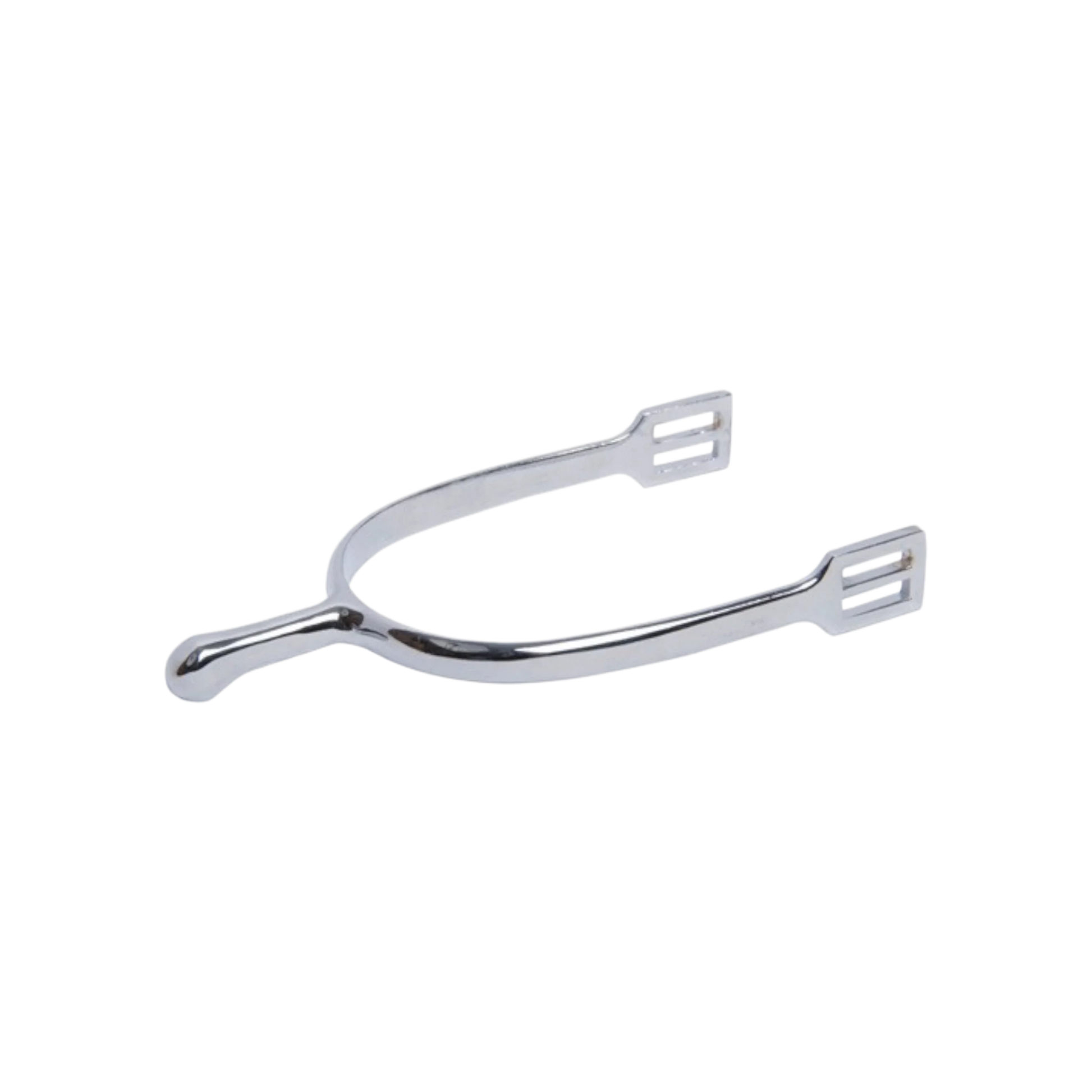 TdeT - Éperons polo inox argent