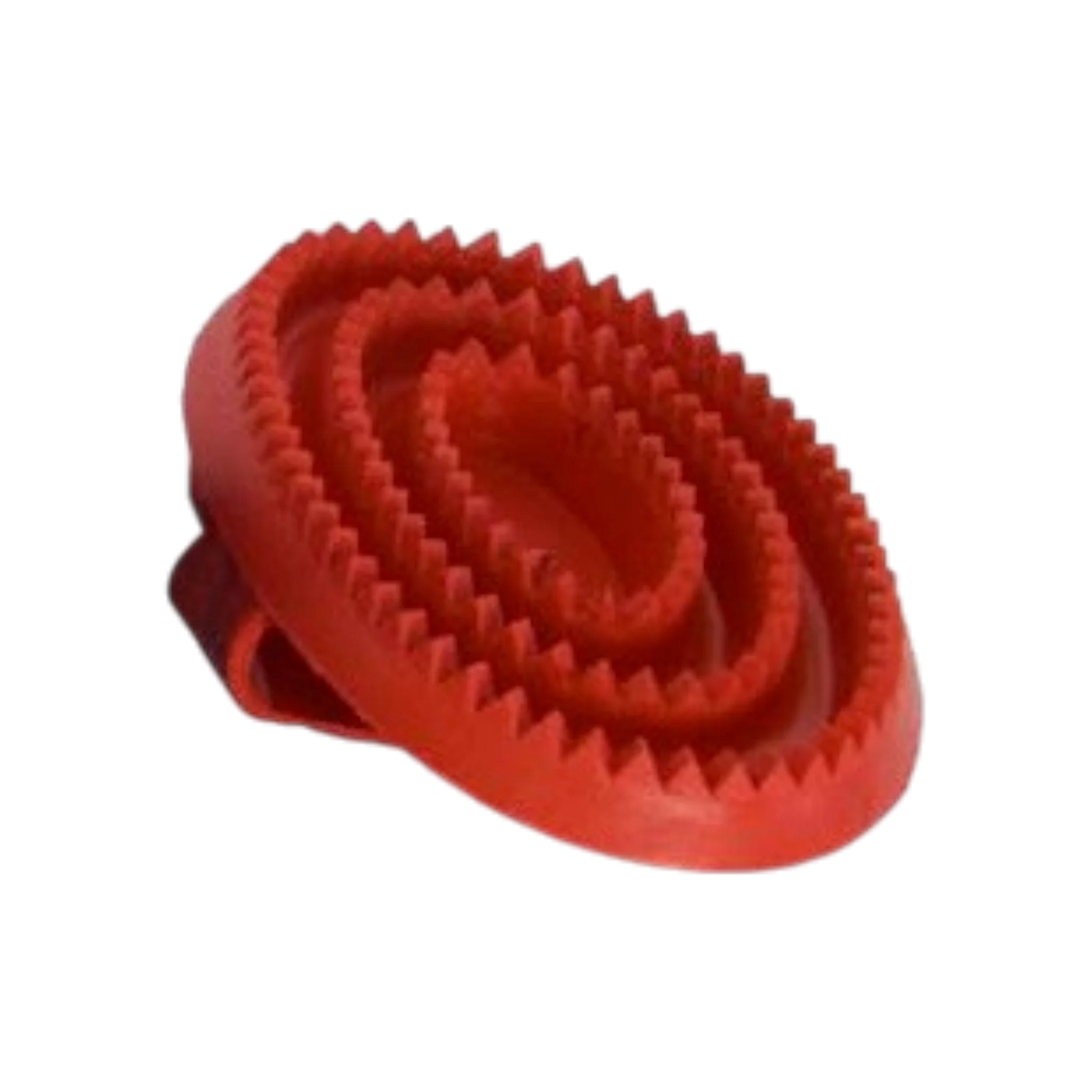 TdeT - Rubber curry comb red
