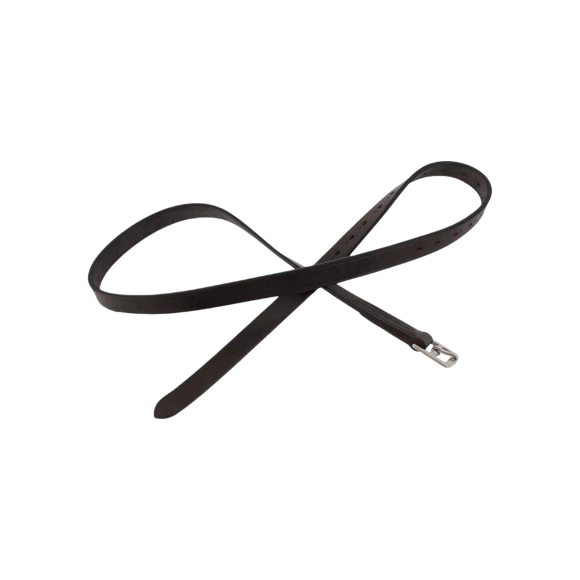 TdeT - Standard leather stirrup leathers dark havana