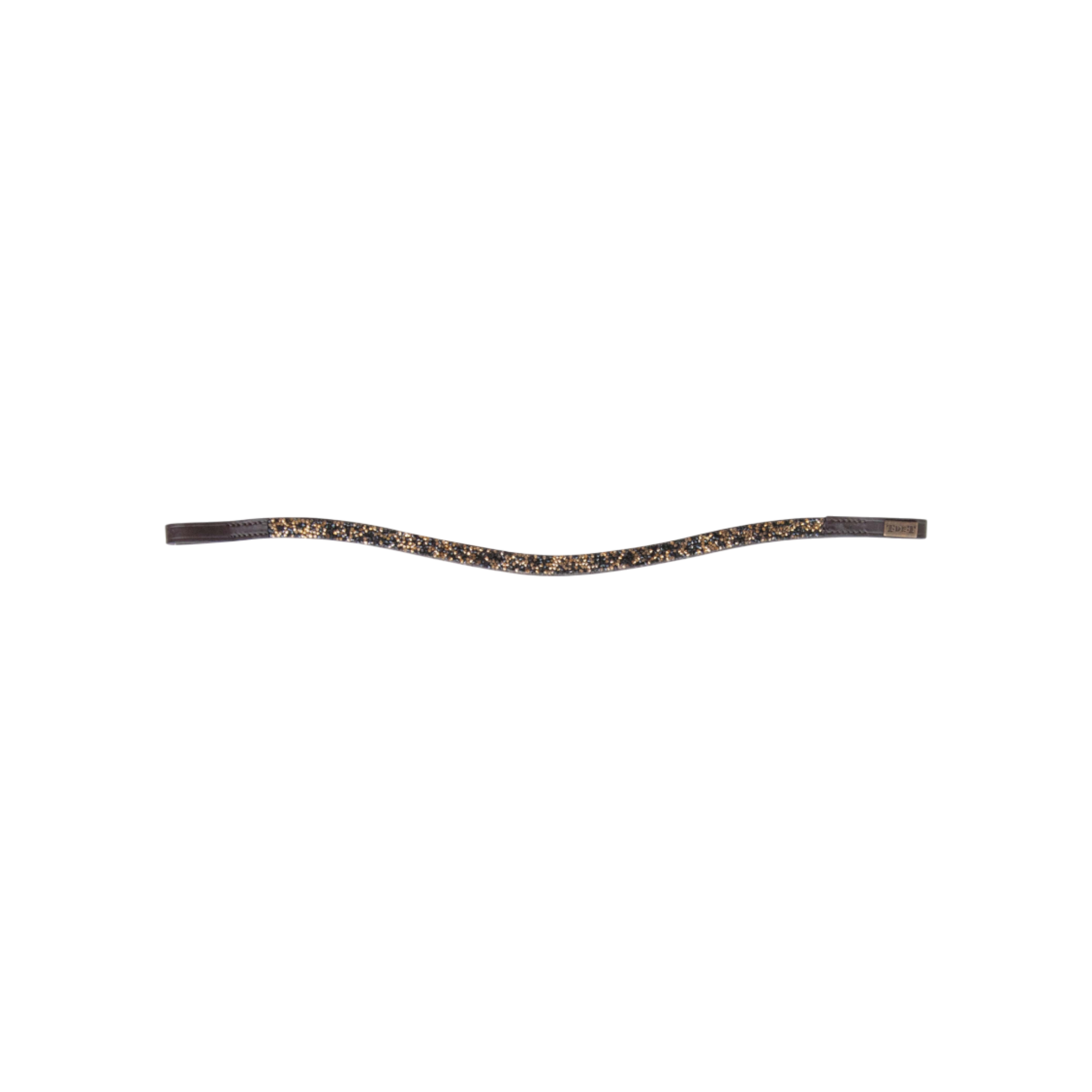 TdeT - Mosaic browband dark havana/black/gold