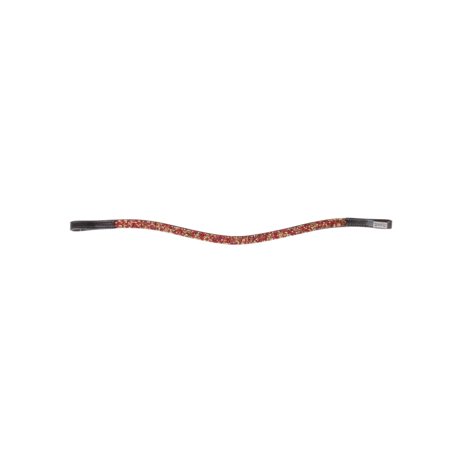 TdeT - Mosaic browband dark havana/red/gold