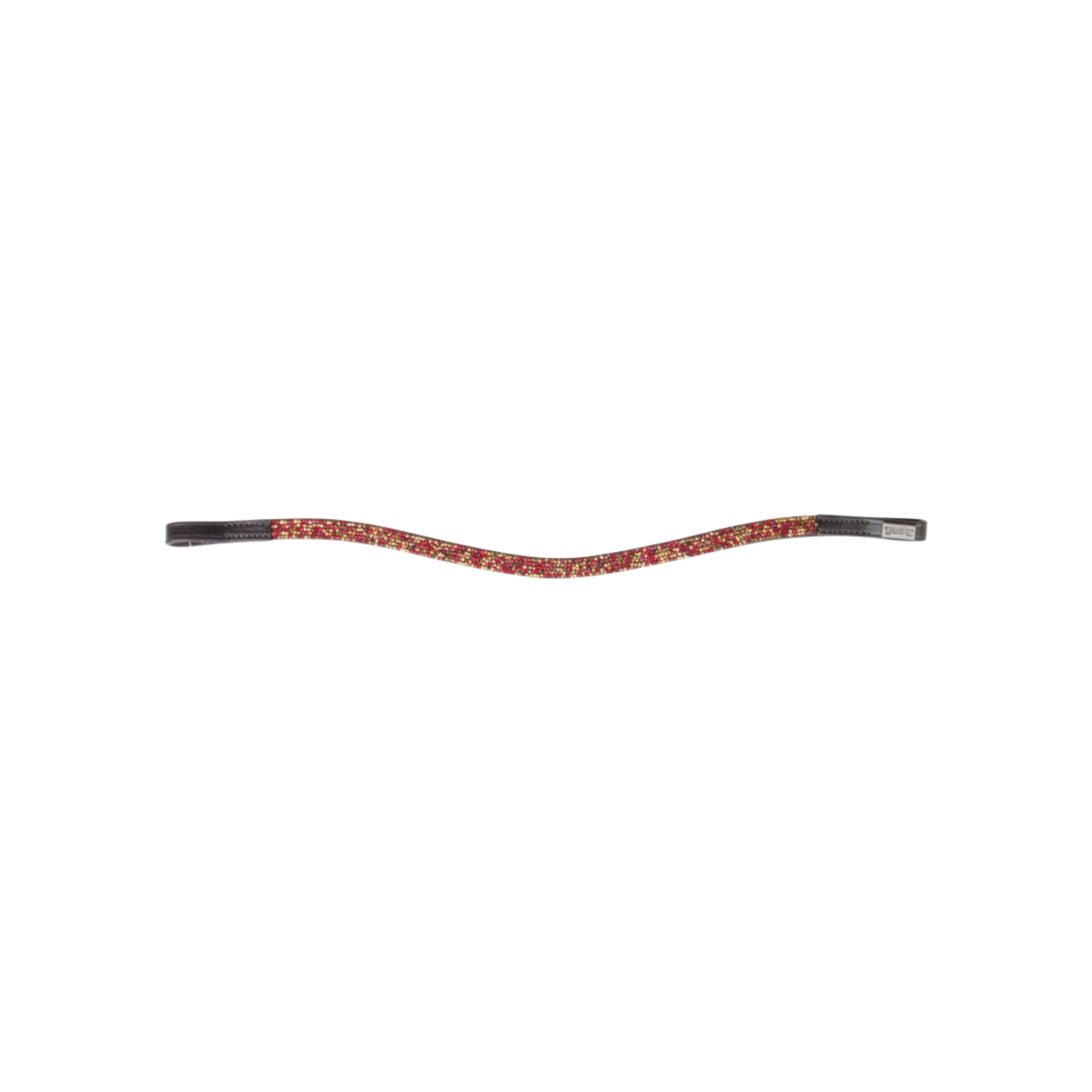 TdeT - Mosaic browband dark havana/red/gold