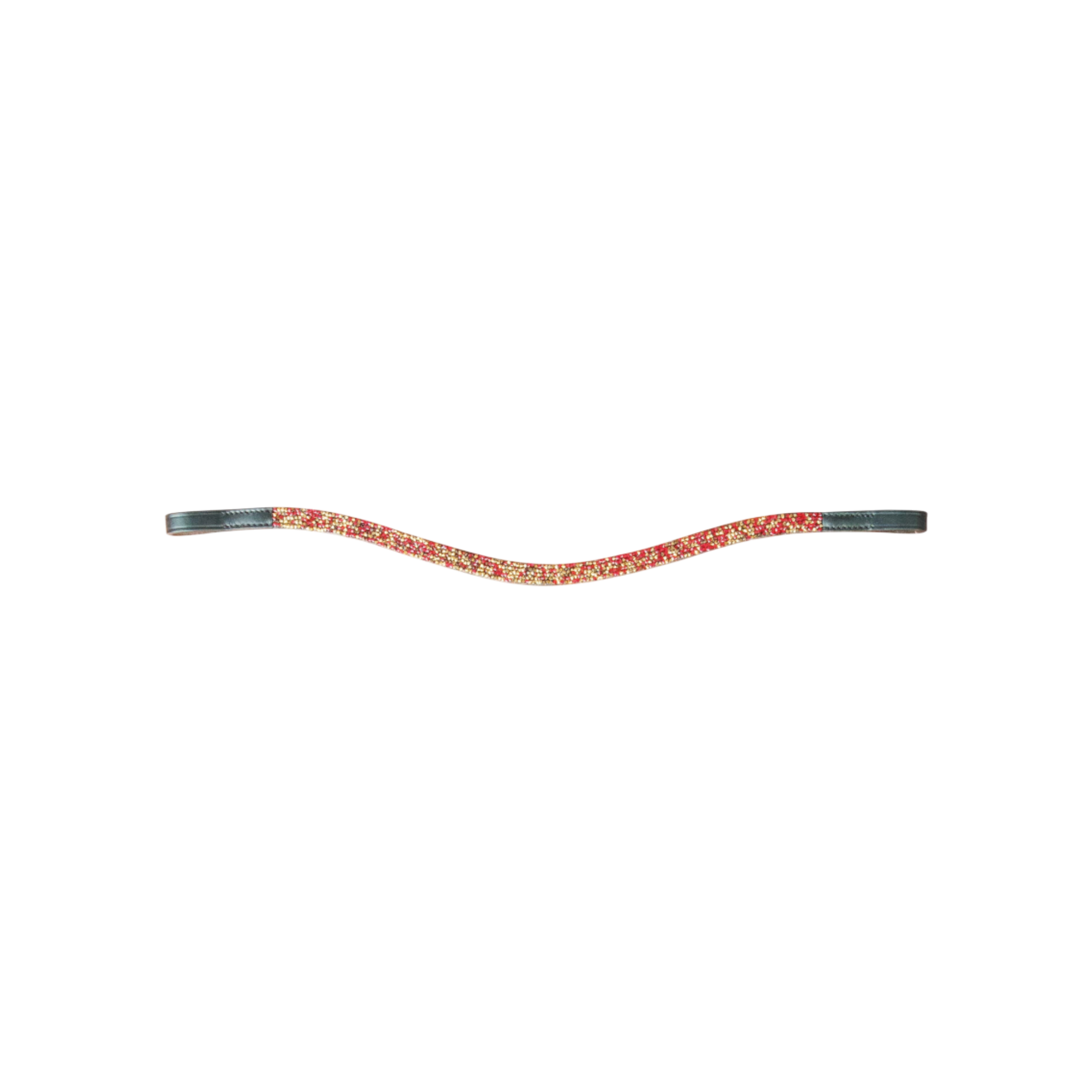 TdeT - Mosaic browband black/red/gold