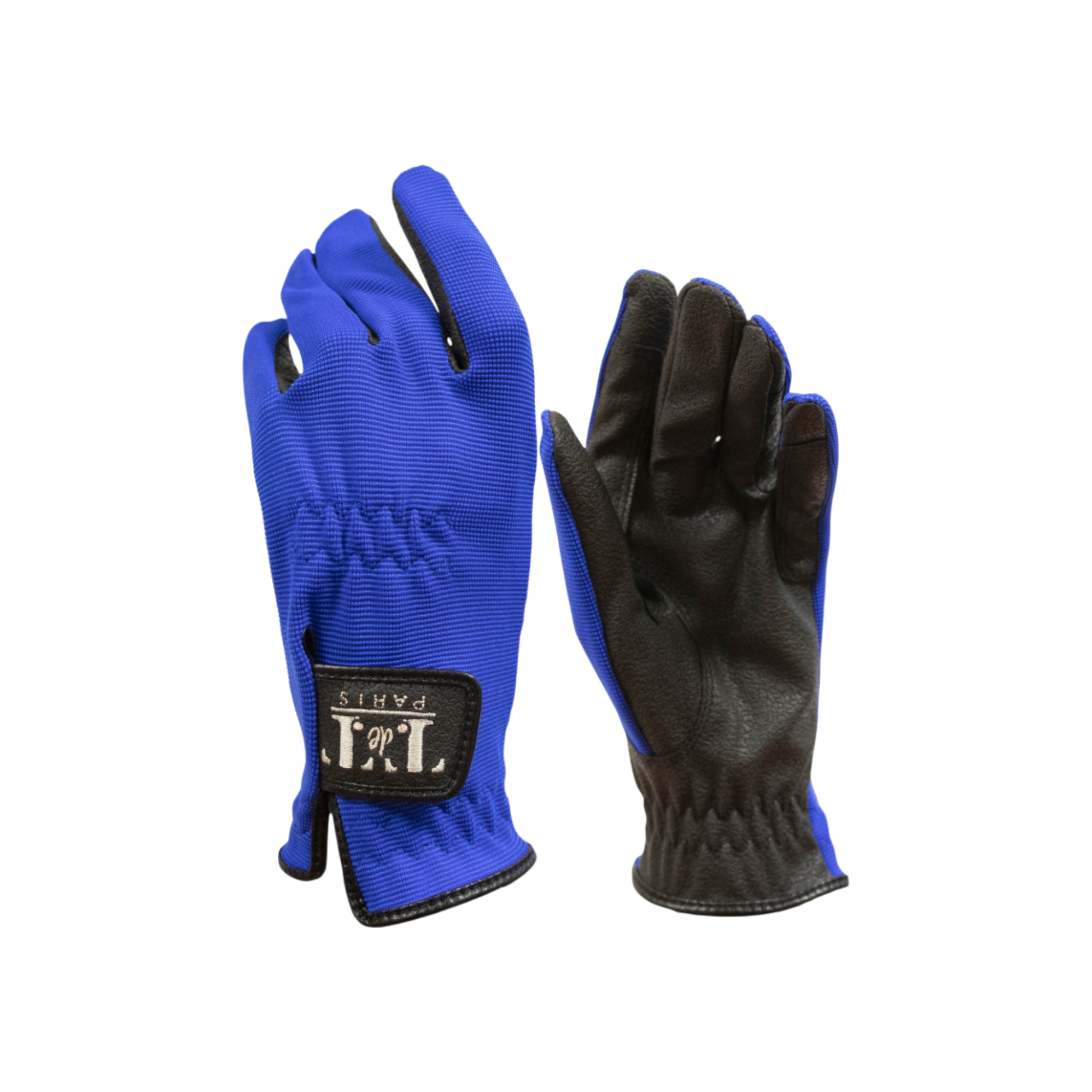 TdeT - Gants d'équitation Club bleu roi