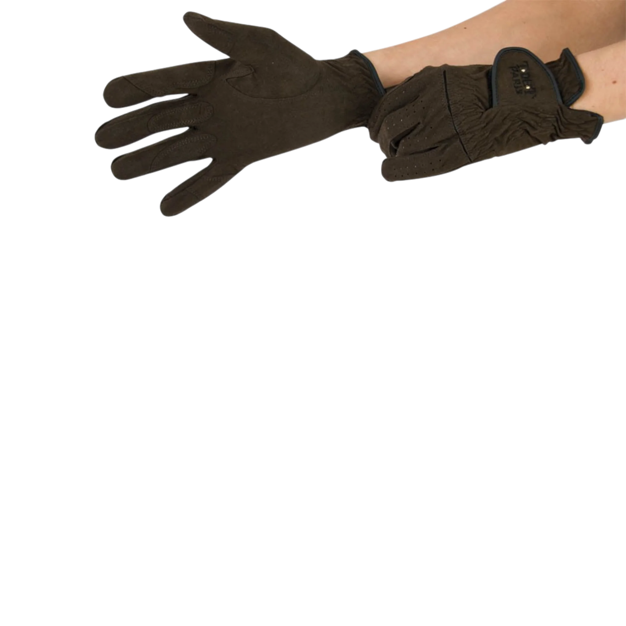 TdeT - Gants d'équitation Perfection marron foncé