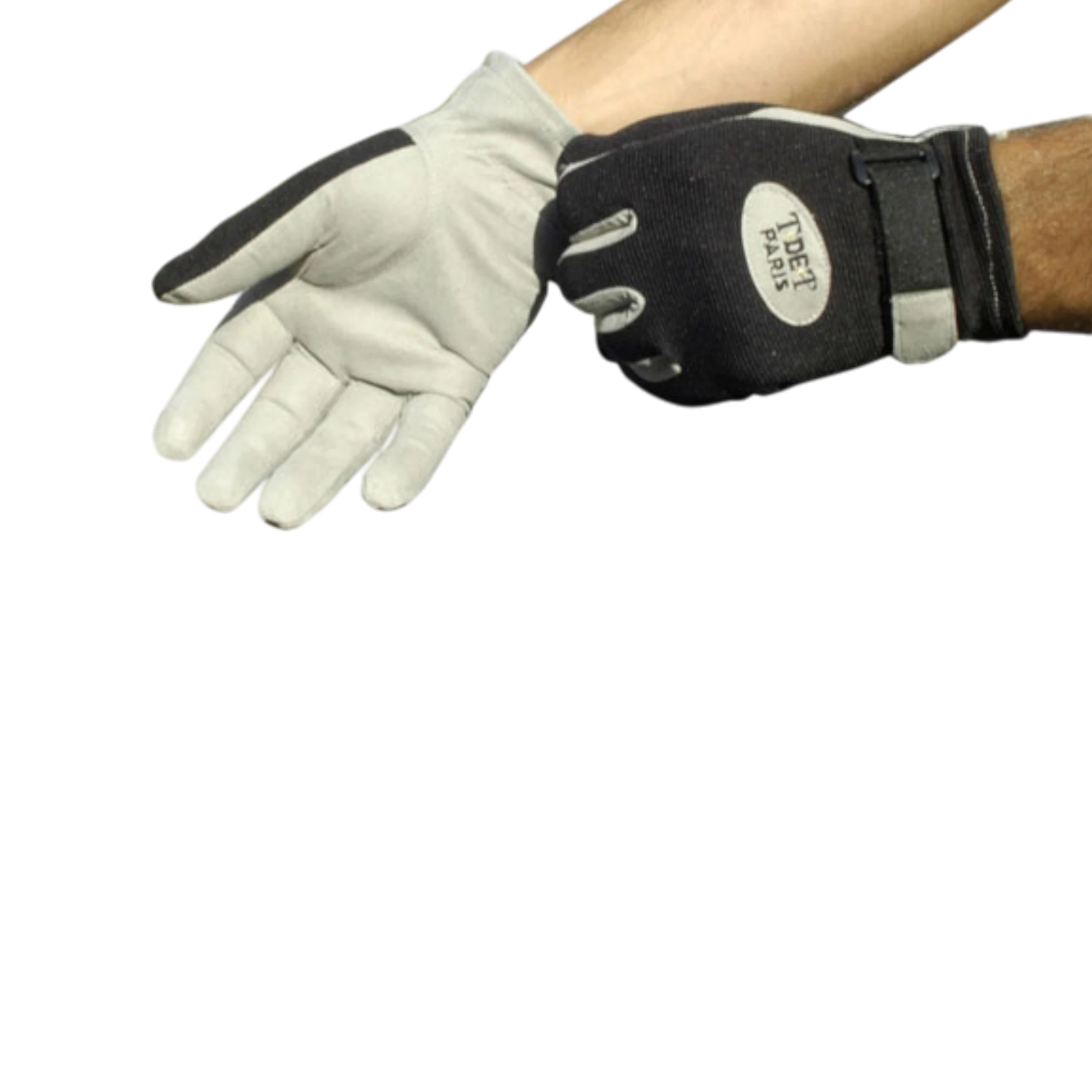 TdeT - Gants d'équitation Évasion compétition noir