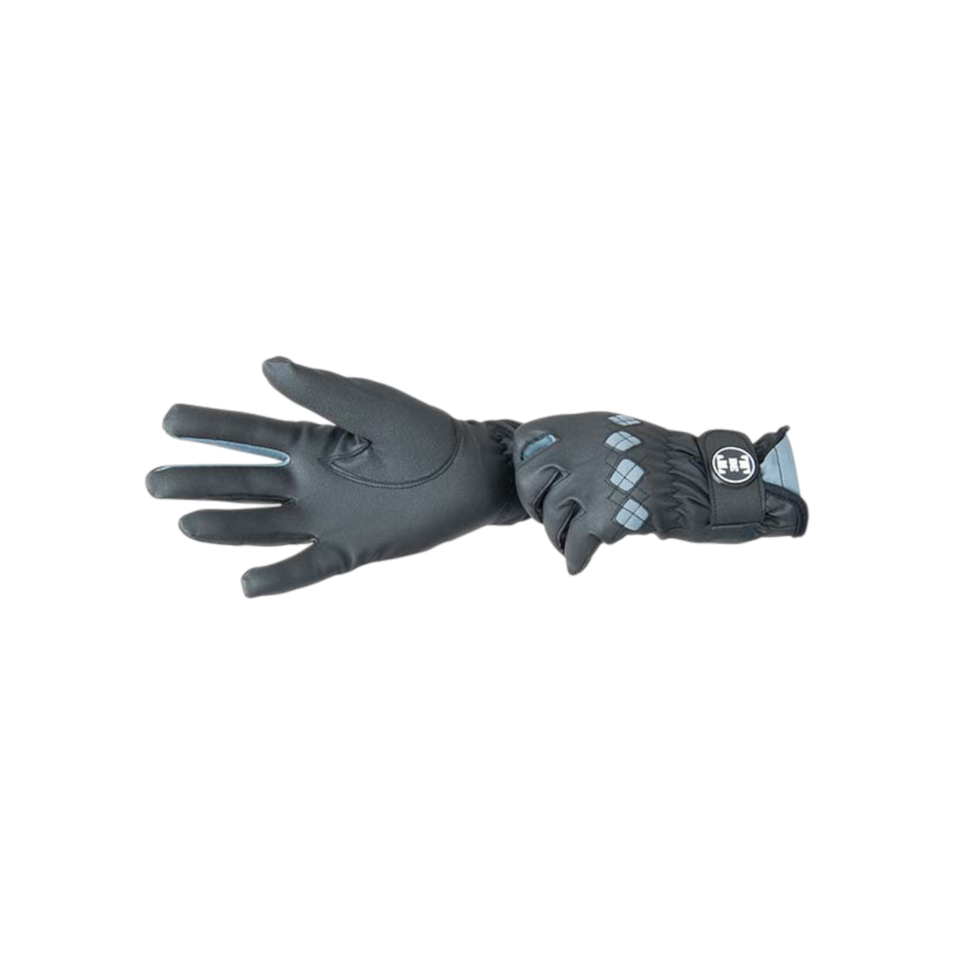 TdeT - Gants d'équitation Précision noir gris