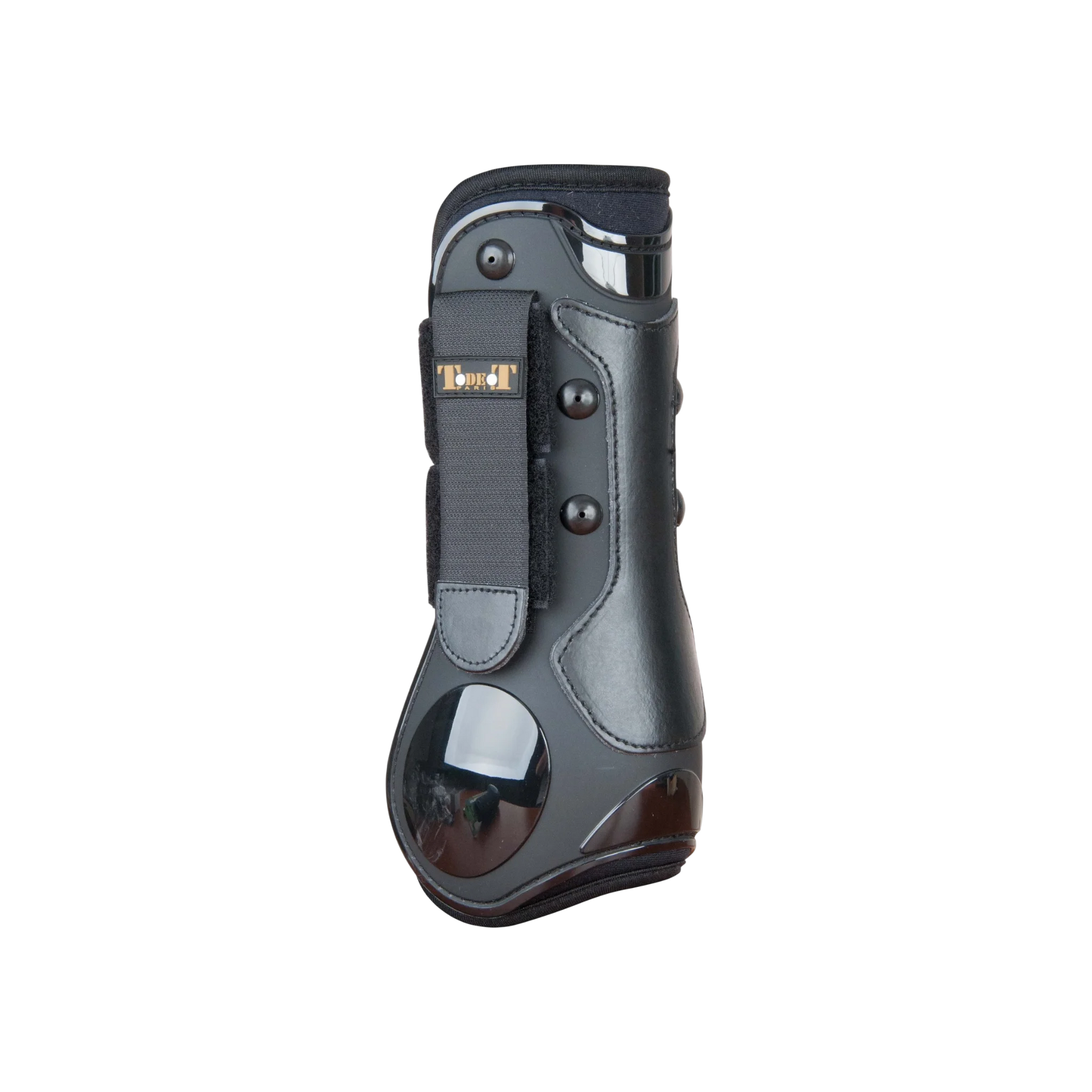 TdeT - Shell and leather boots black