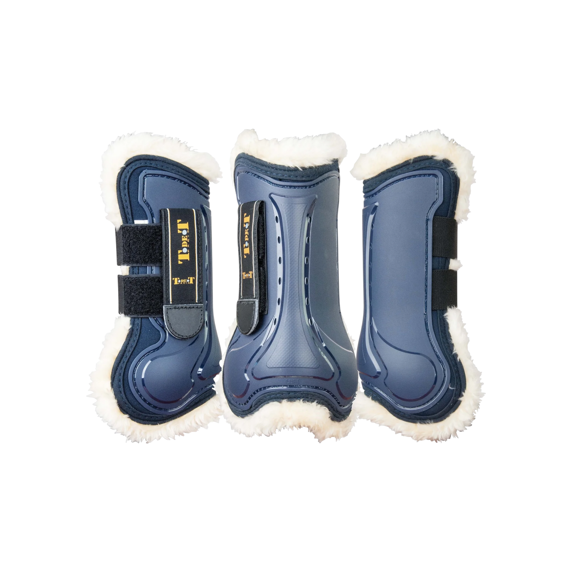 TdeT - Design sheepskin boots navy