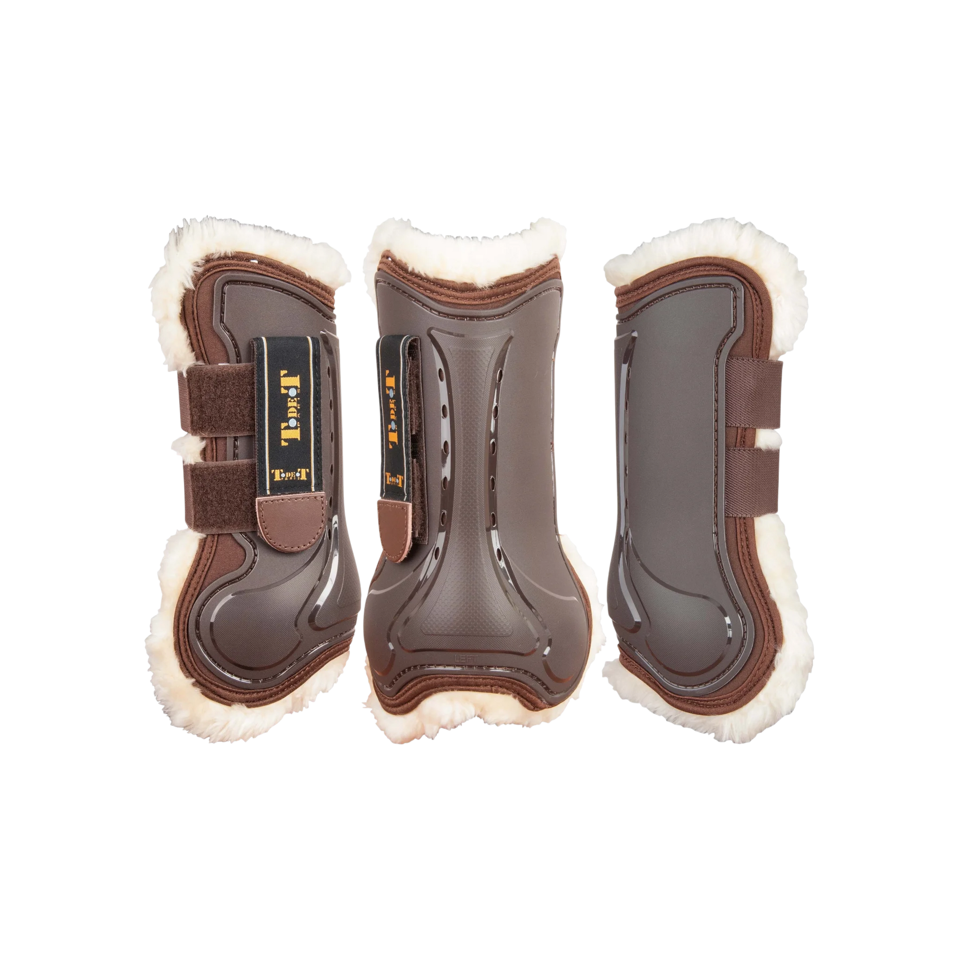 TdeT - Design sheepskin boots brown