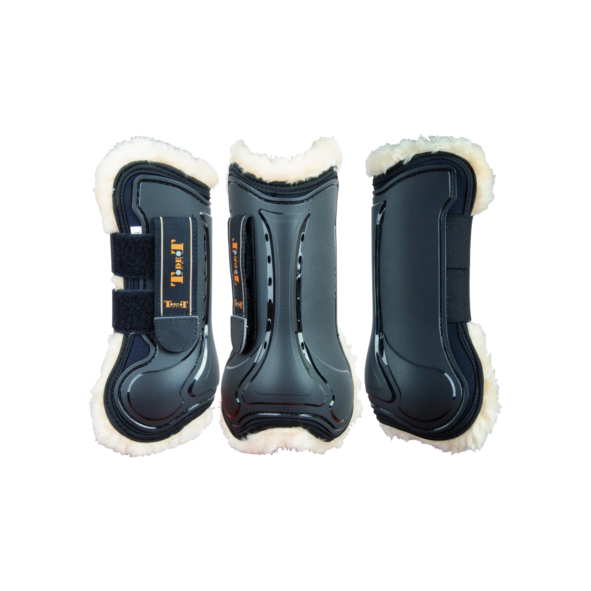 TdeT - Design sheepskin boots black