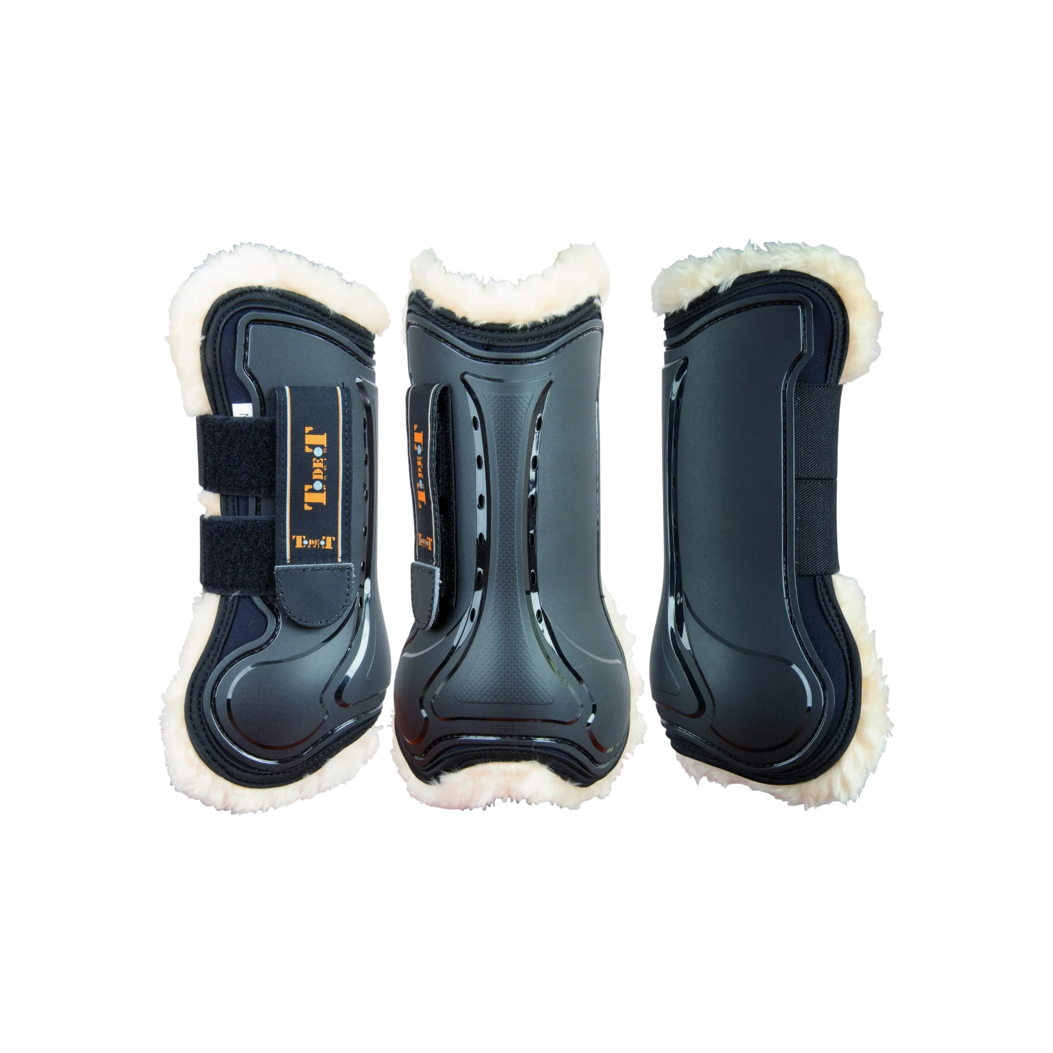 TdeT - Guêtres Design mouton noir