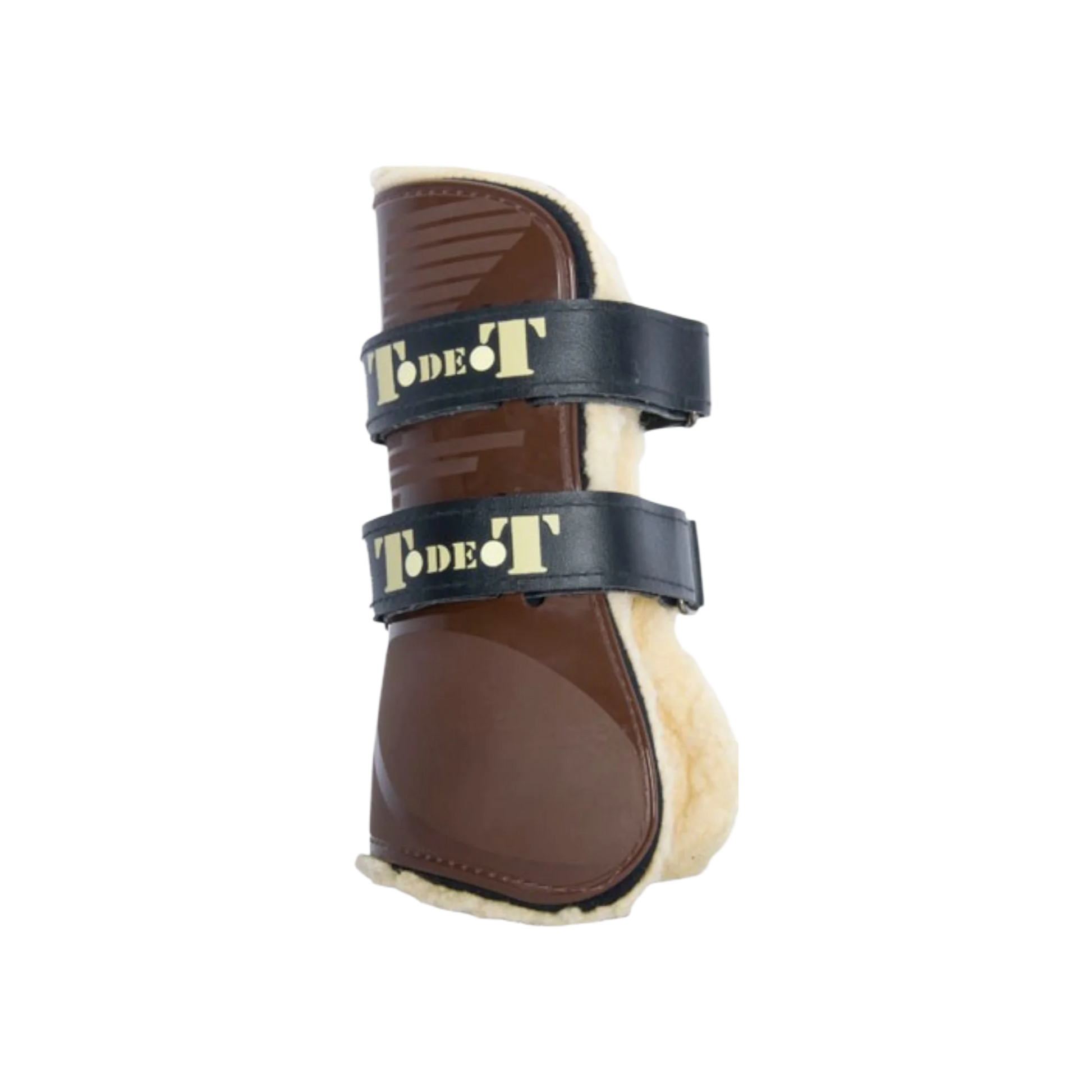 TdeT - Sheepskin tendon boots brown