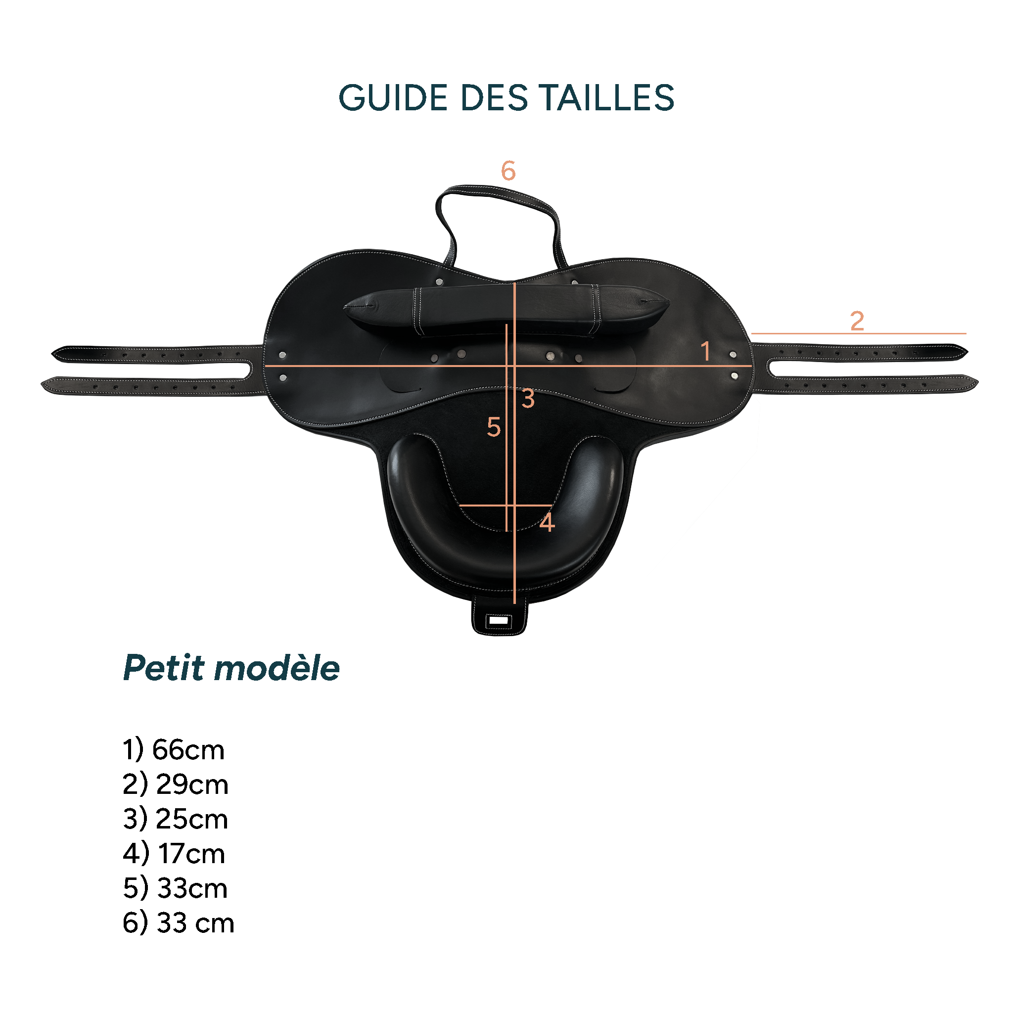 Selle bardette équipée