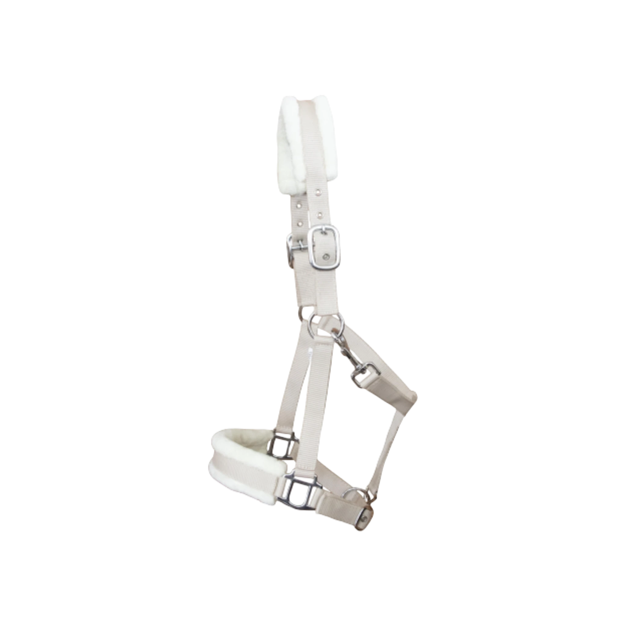 TdeT - Licol mouton synthétique beige/ naturel