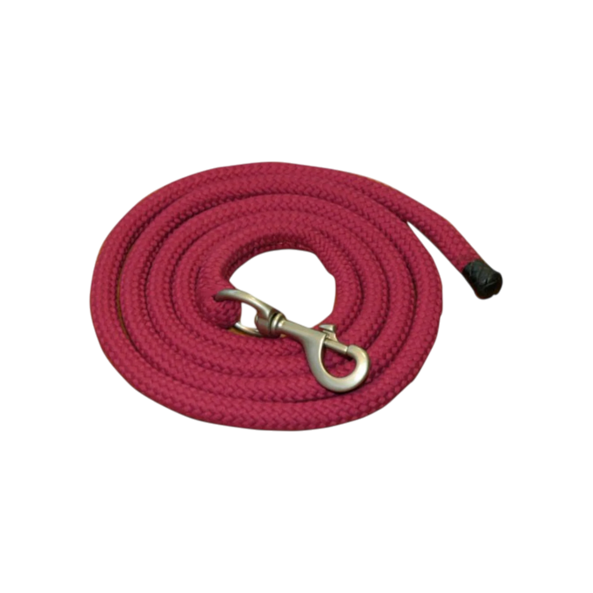 TdeT - Chuchoteur round lead rope burgundy