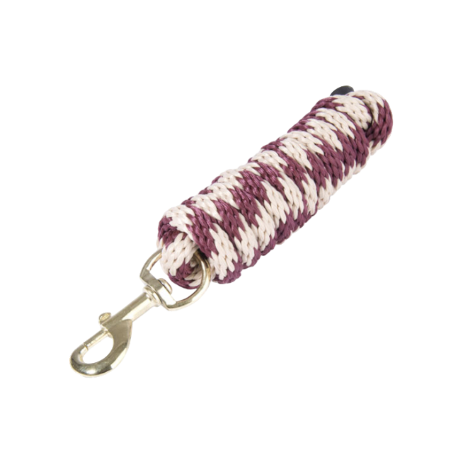 TdeT - Classic round lead rope burgundy/beige