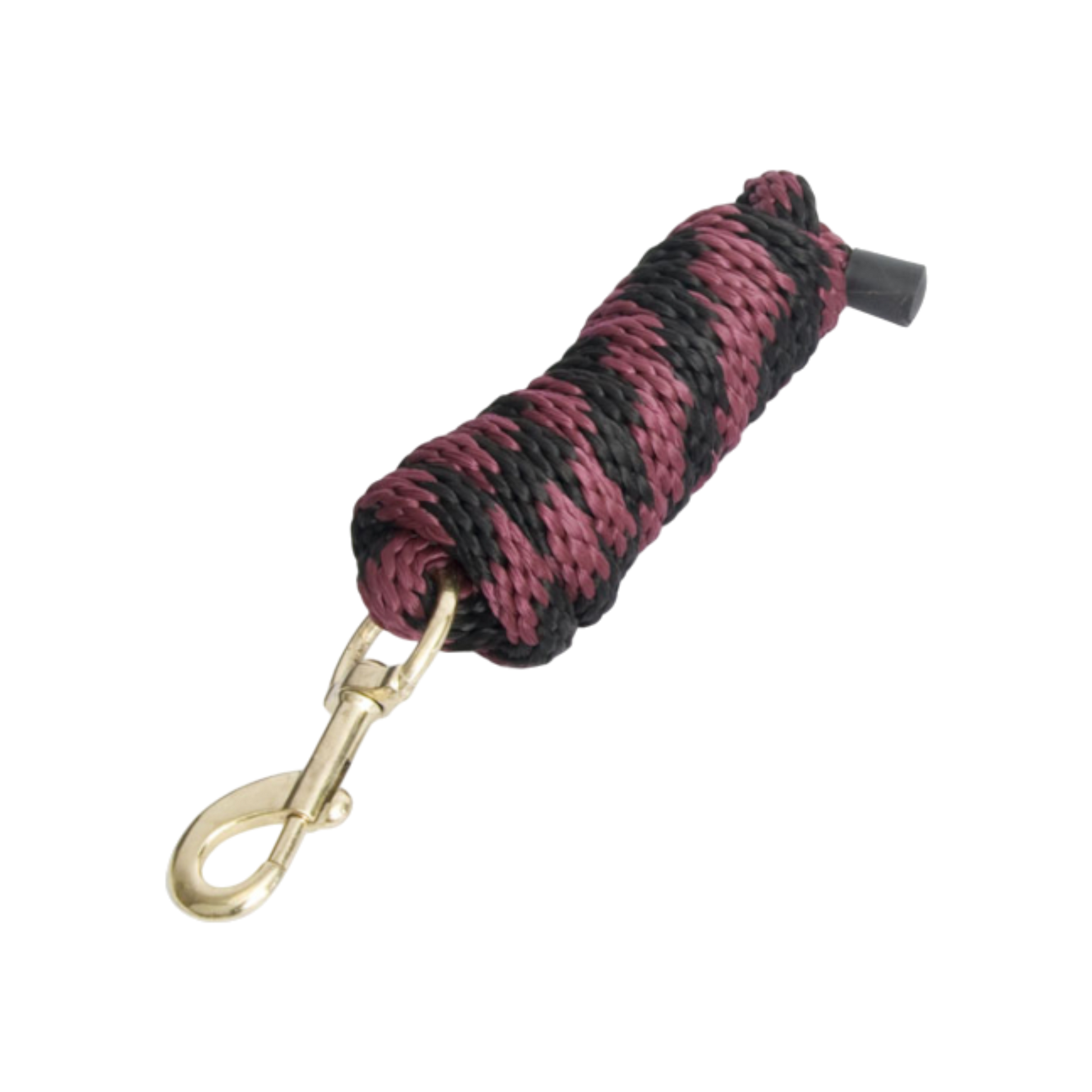 TdeT - Classic round lead rope burgundy/black