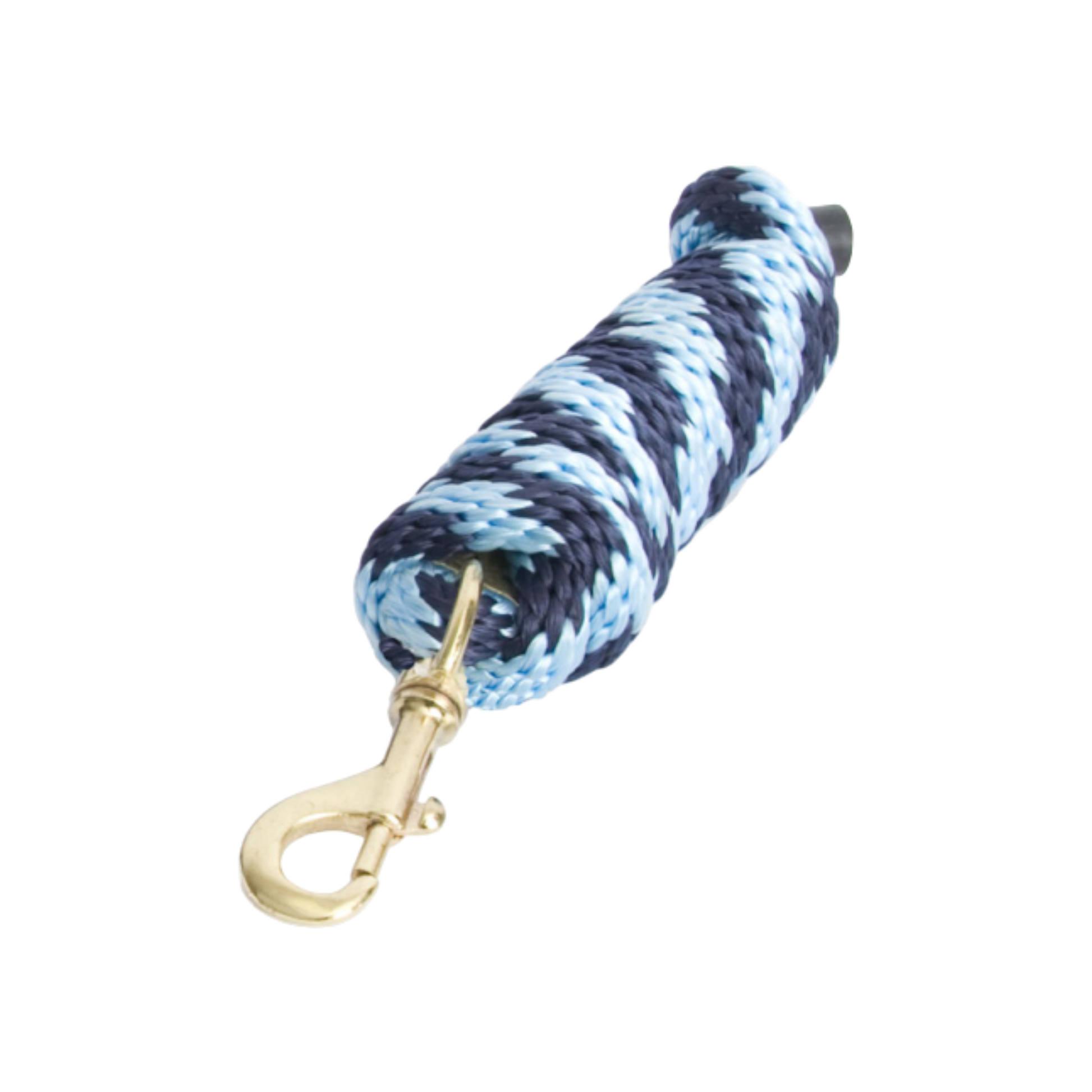 TdeT - Classic round lead rope navy/sky blue