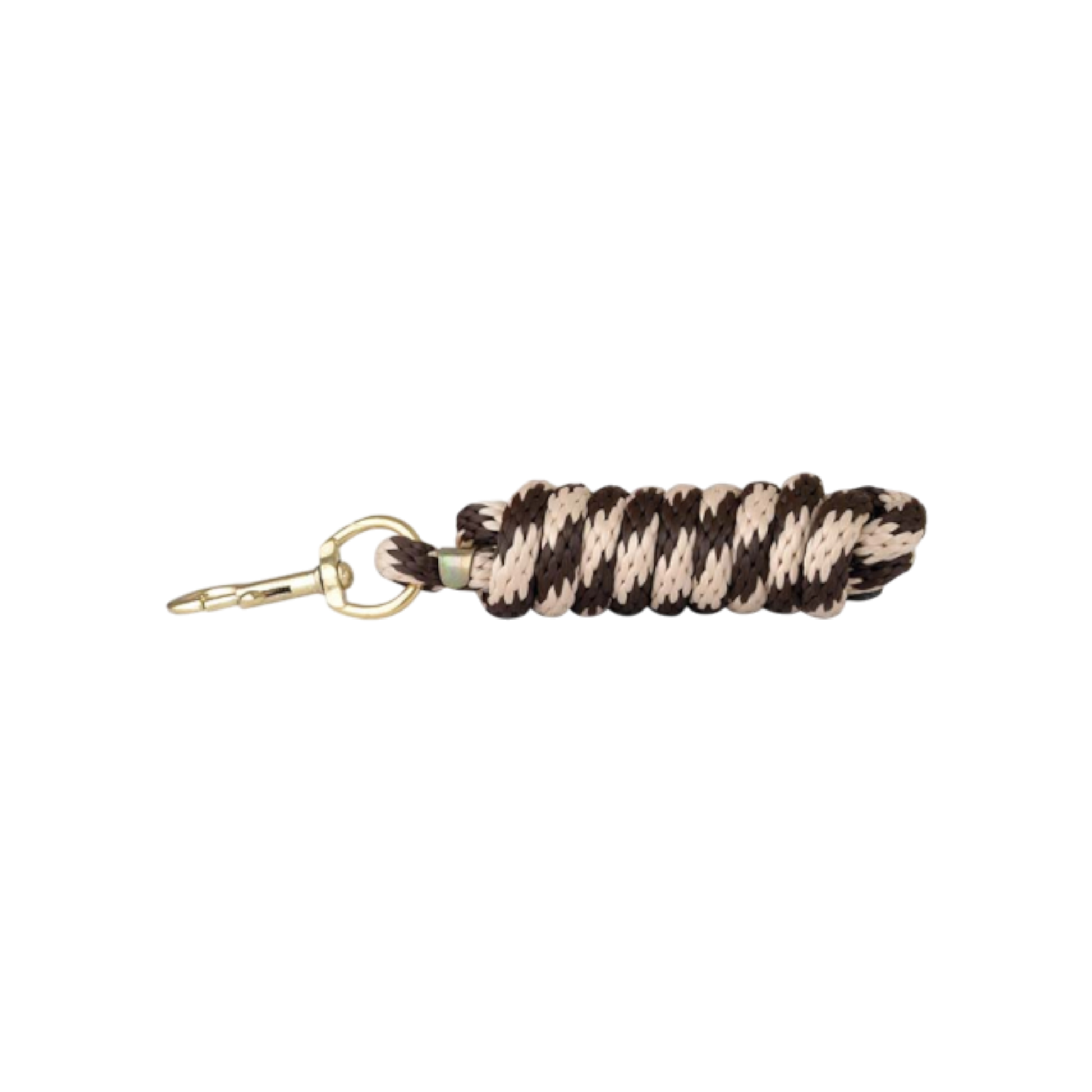 TdeT - Classic round lead rope dark brown/beige