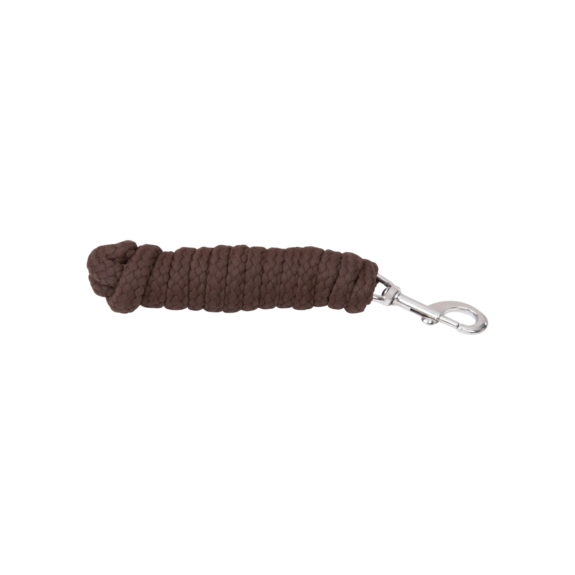 TdeT - Viscose round lead rope dark brown